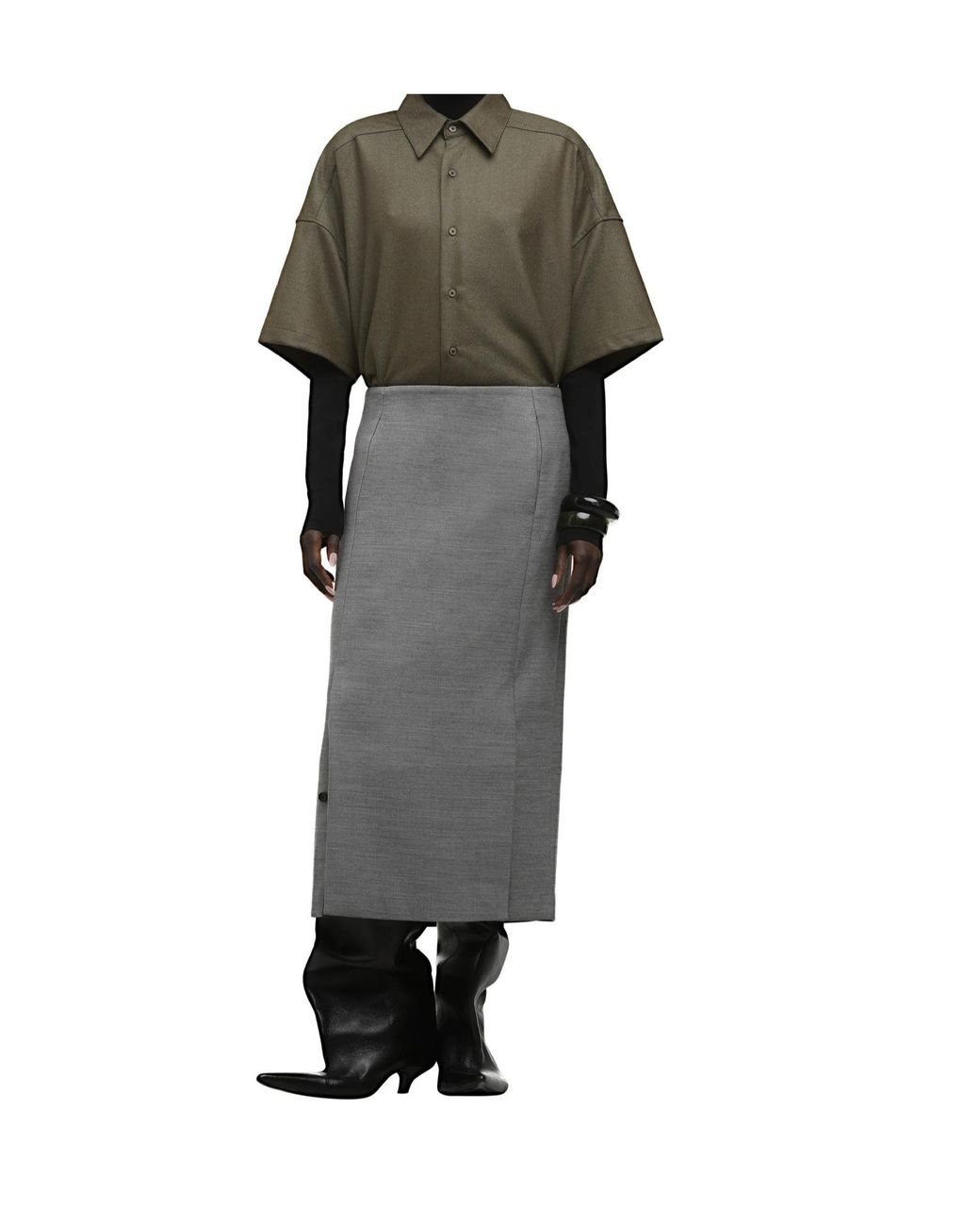 Entire studios Green Short-Sleeves Shirt for men