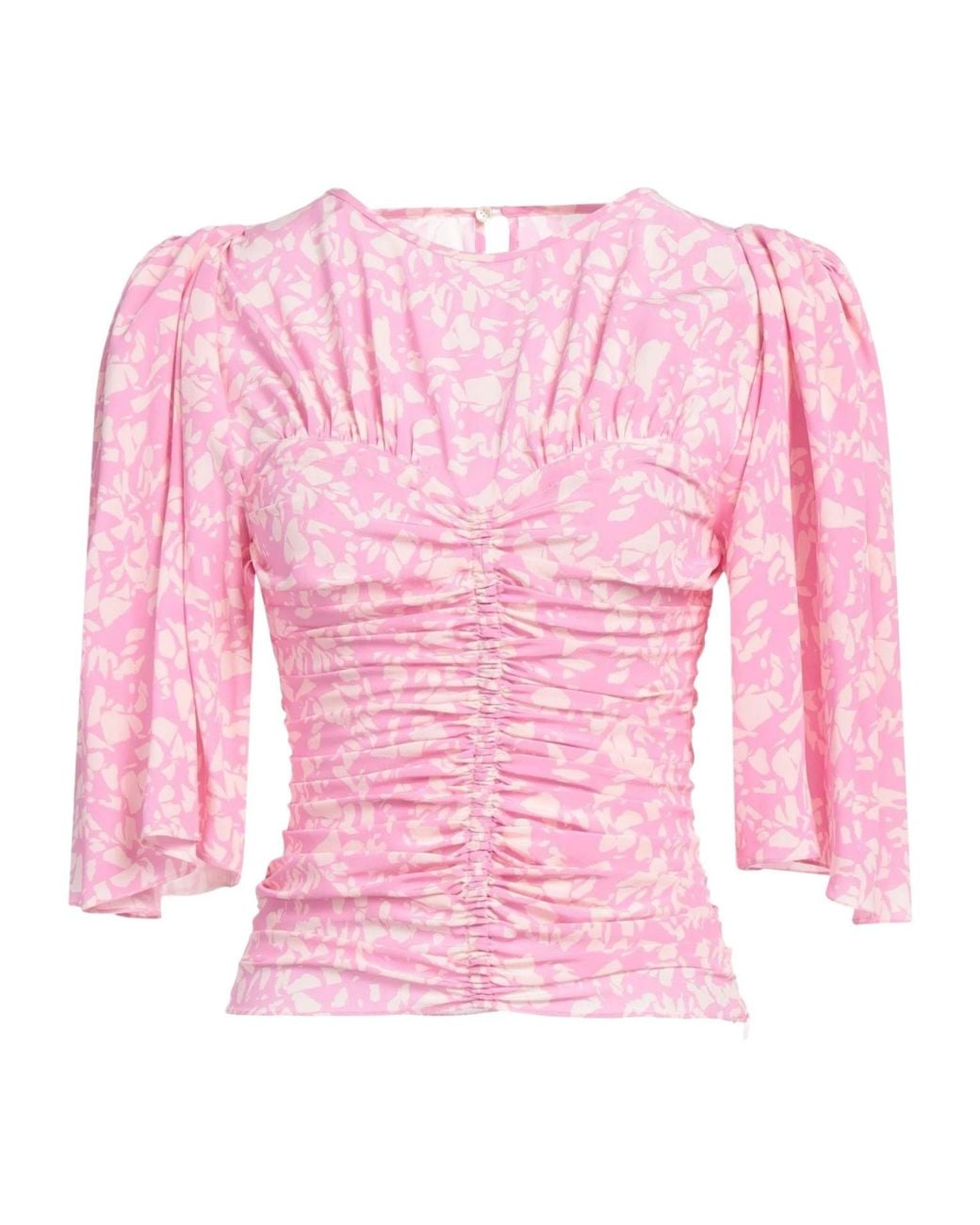 Isabel Marant Pink Two-Tone Top