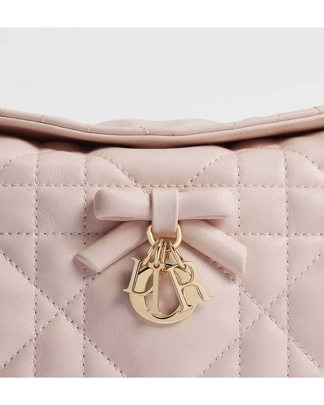 Dior Pink Aable Top Handle Mini Bag