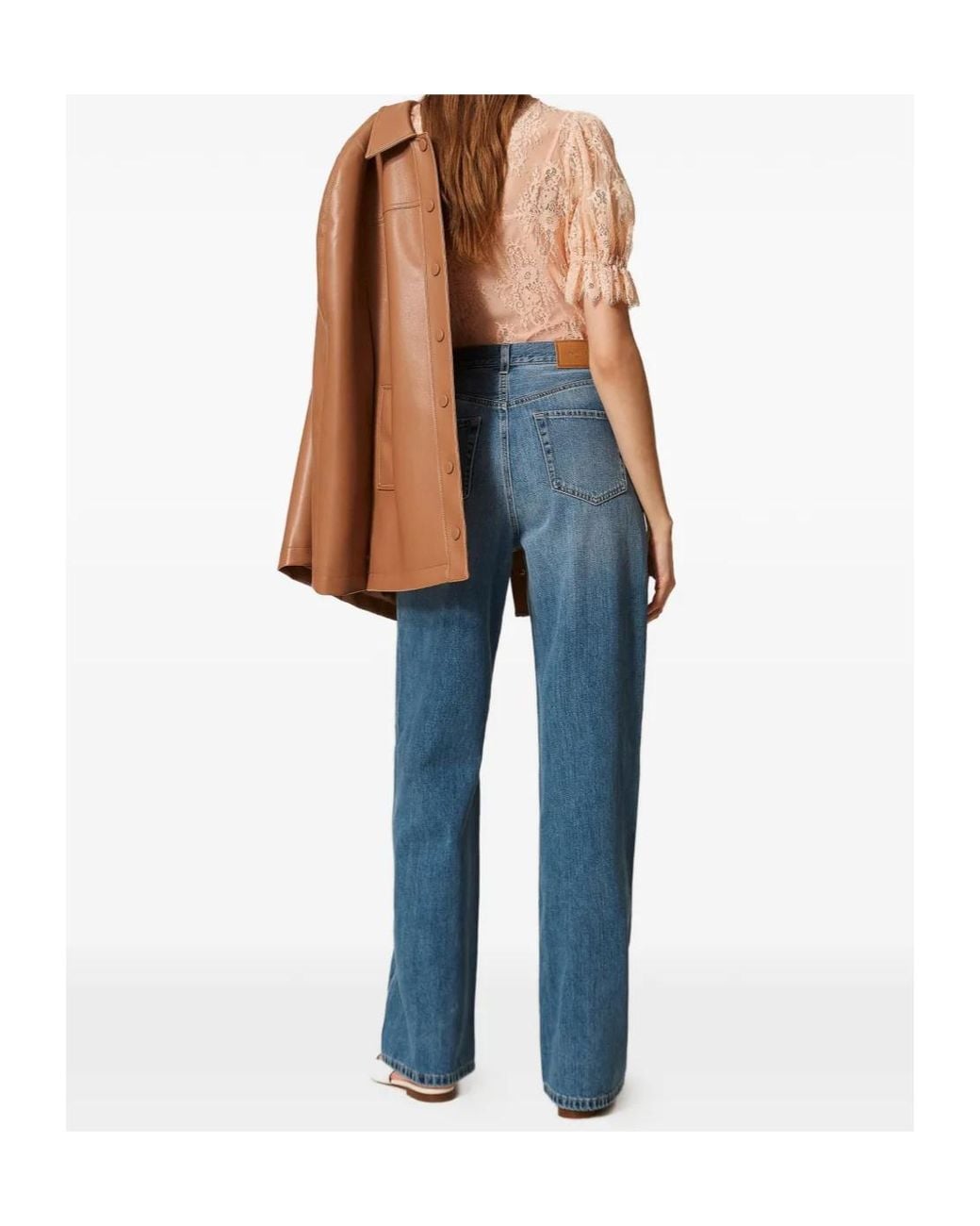 Twinset Blue Five-Pockets Jeans