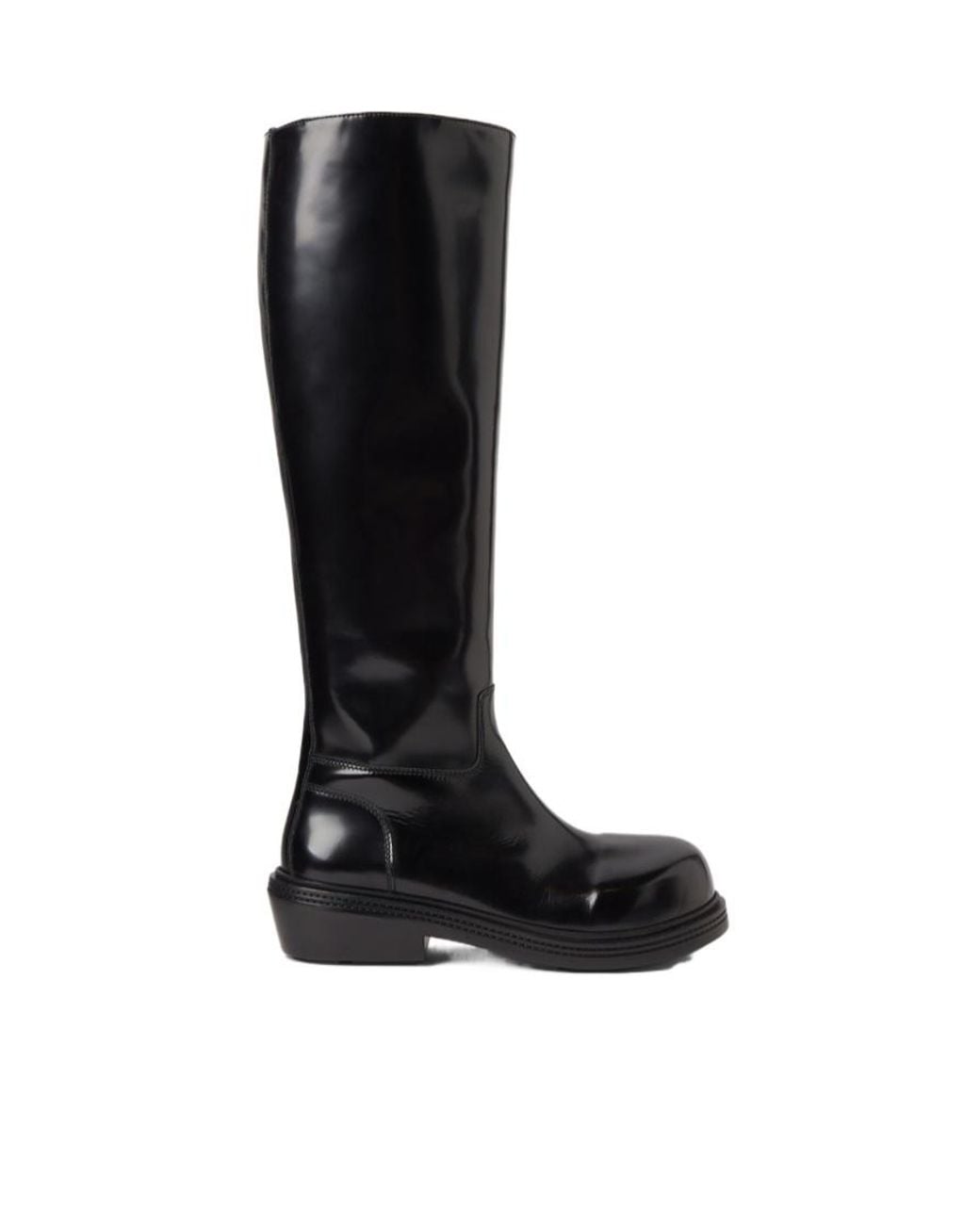 Bottega Veneta Black Fireman Boots