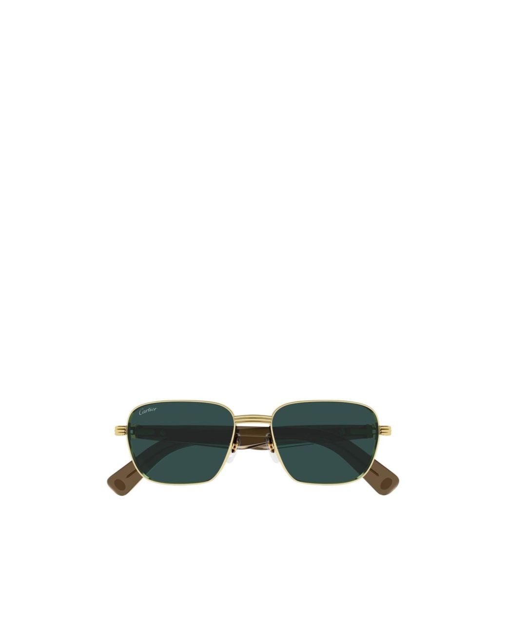 Cartier Green Metal Sunglasses for men