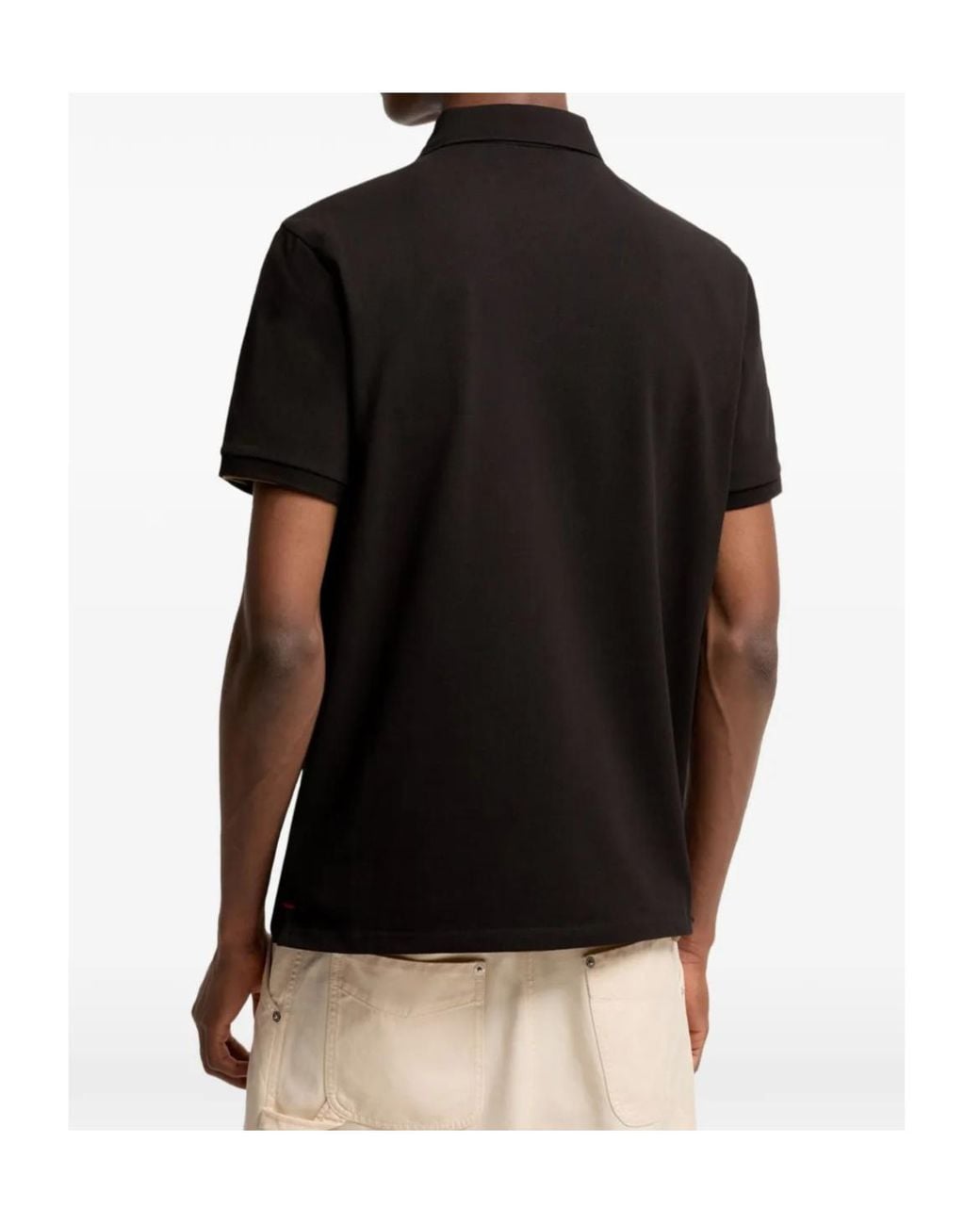 Moncler Black Labelled Polo Shirt for men