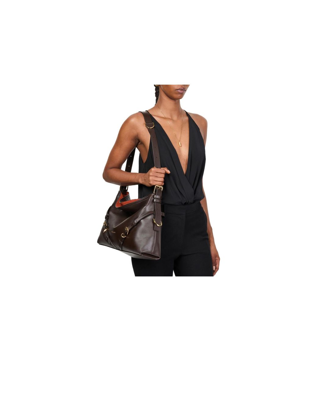 Givenchy Black Medium Voyou Bag
