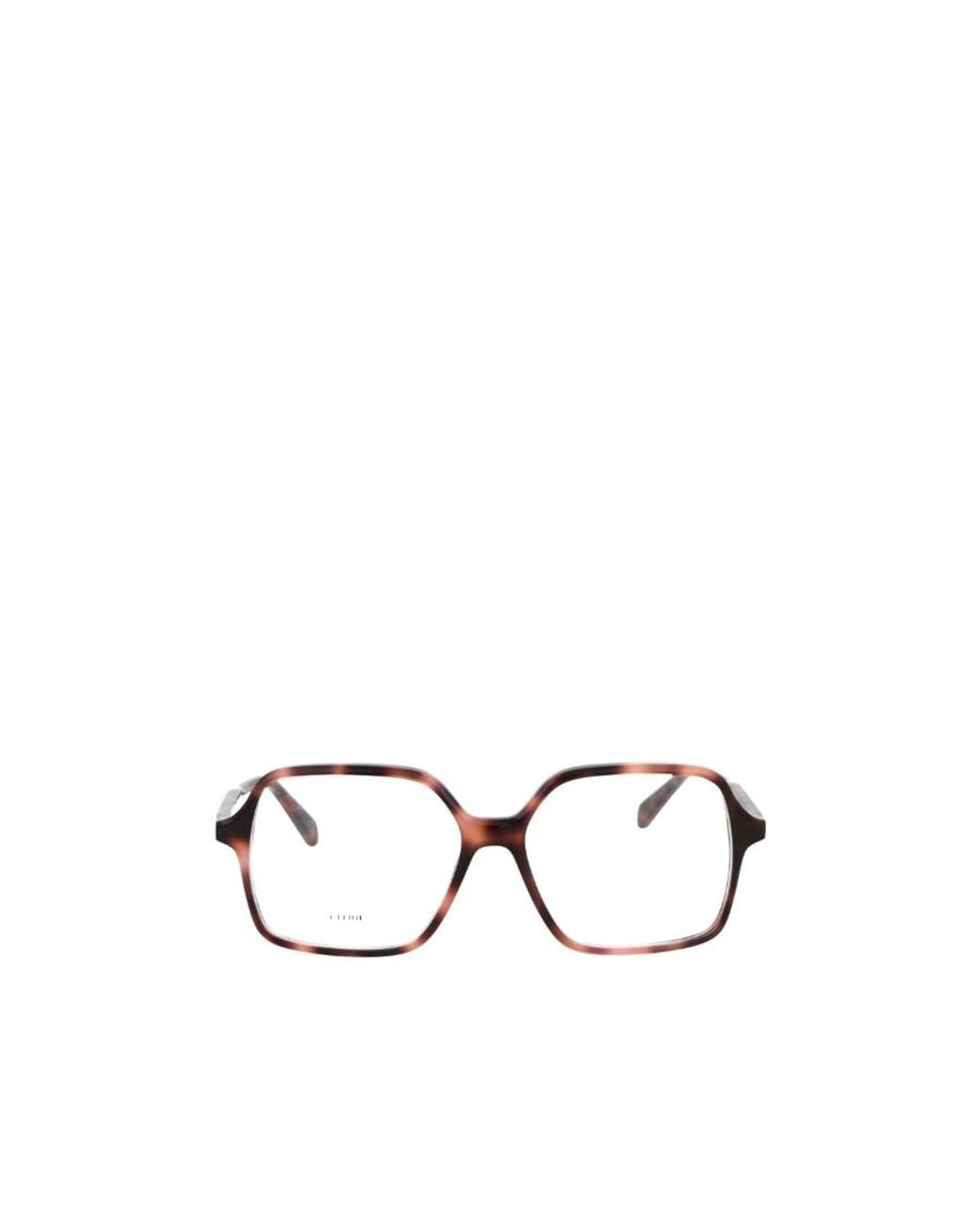 Céline Metallic Logo Optical Glasses for men