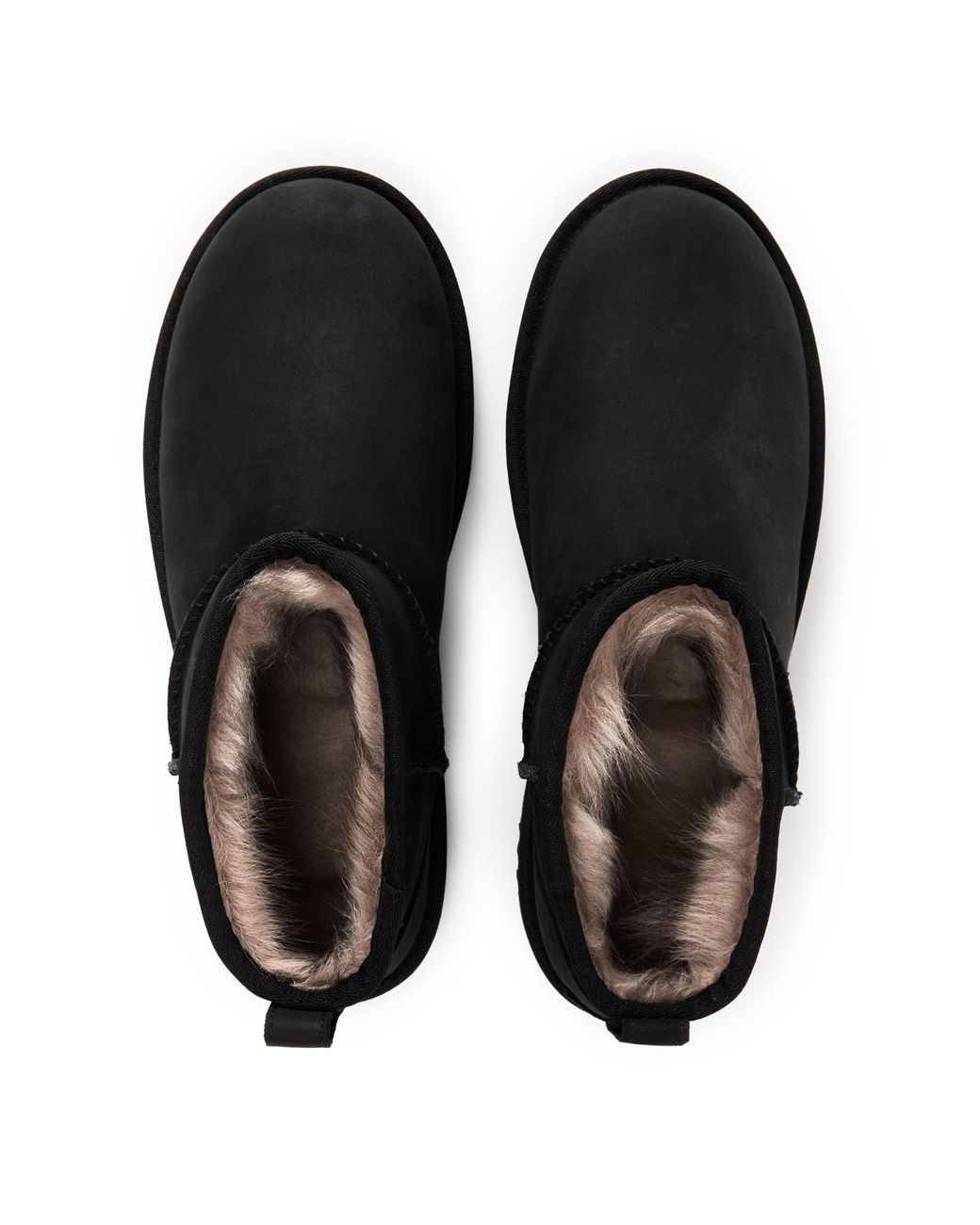 Ugg Black Simple Ankle Boots