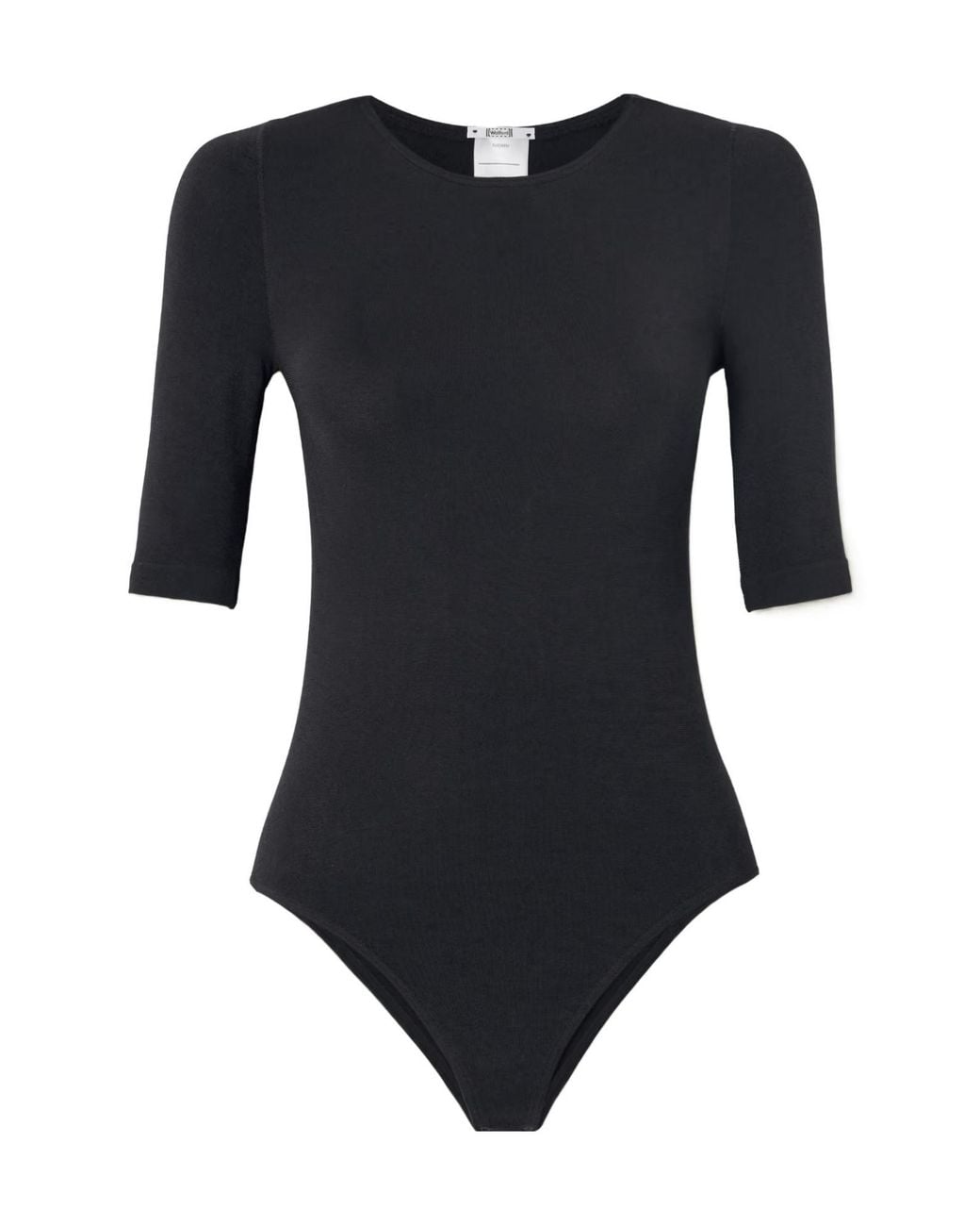 Wolford Black Stretchknit Bodysuit