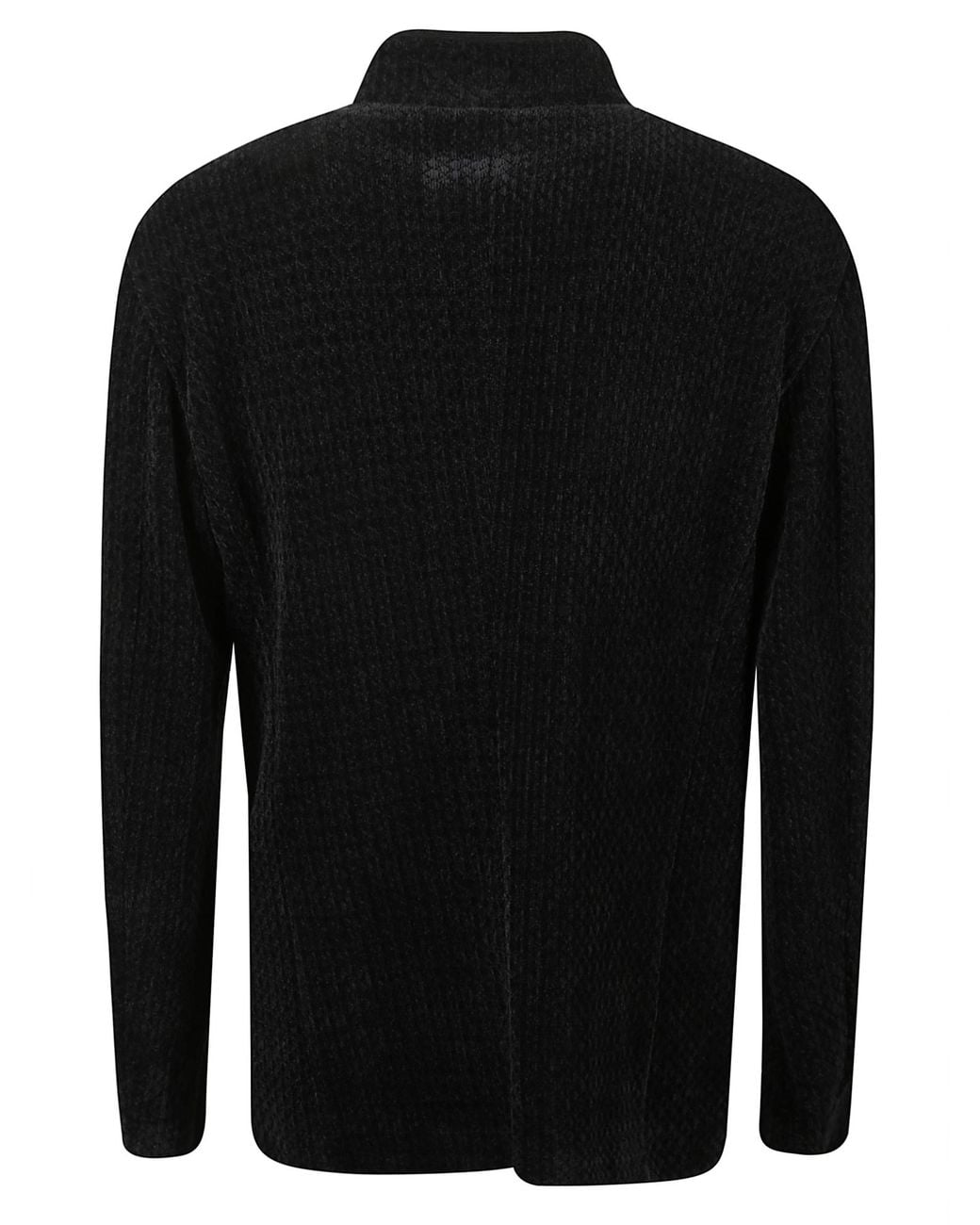 Giorgio Armani Black Single Breasted Jacket for men