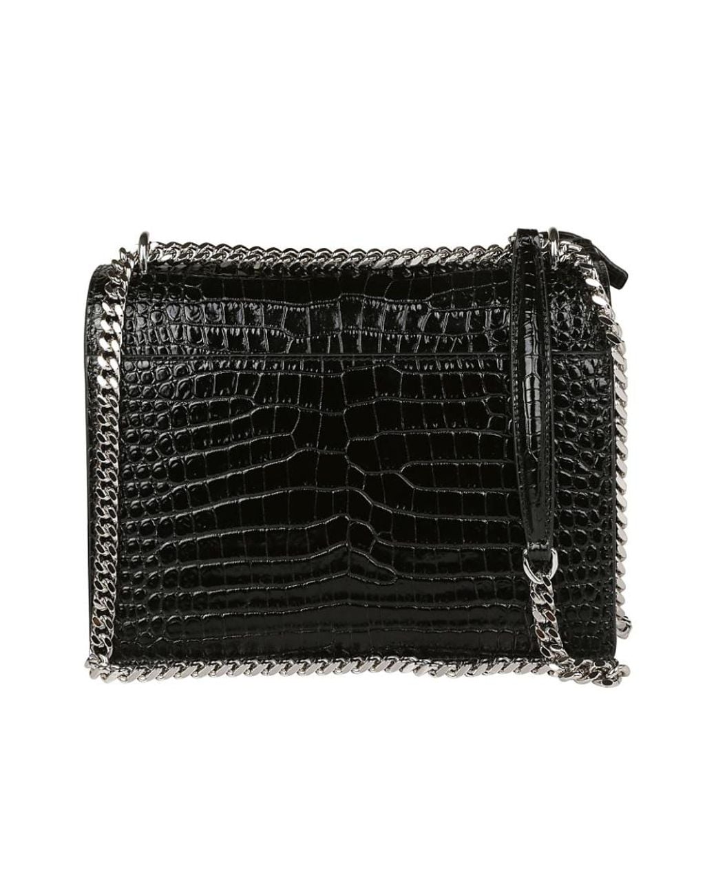 Saint Laurent Black Sunset Monogram Medium Shoulder Bag