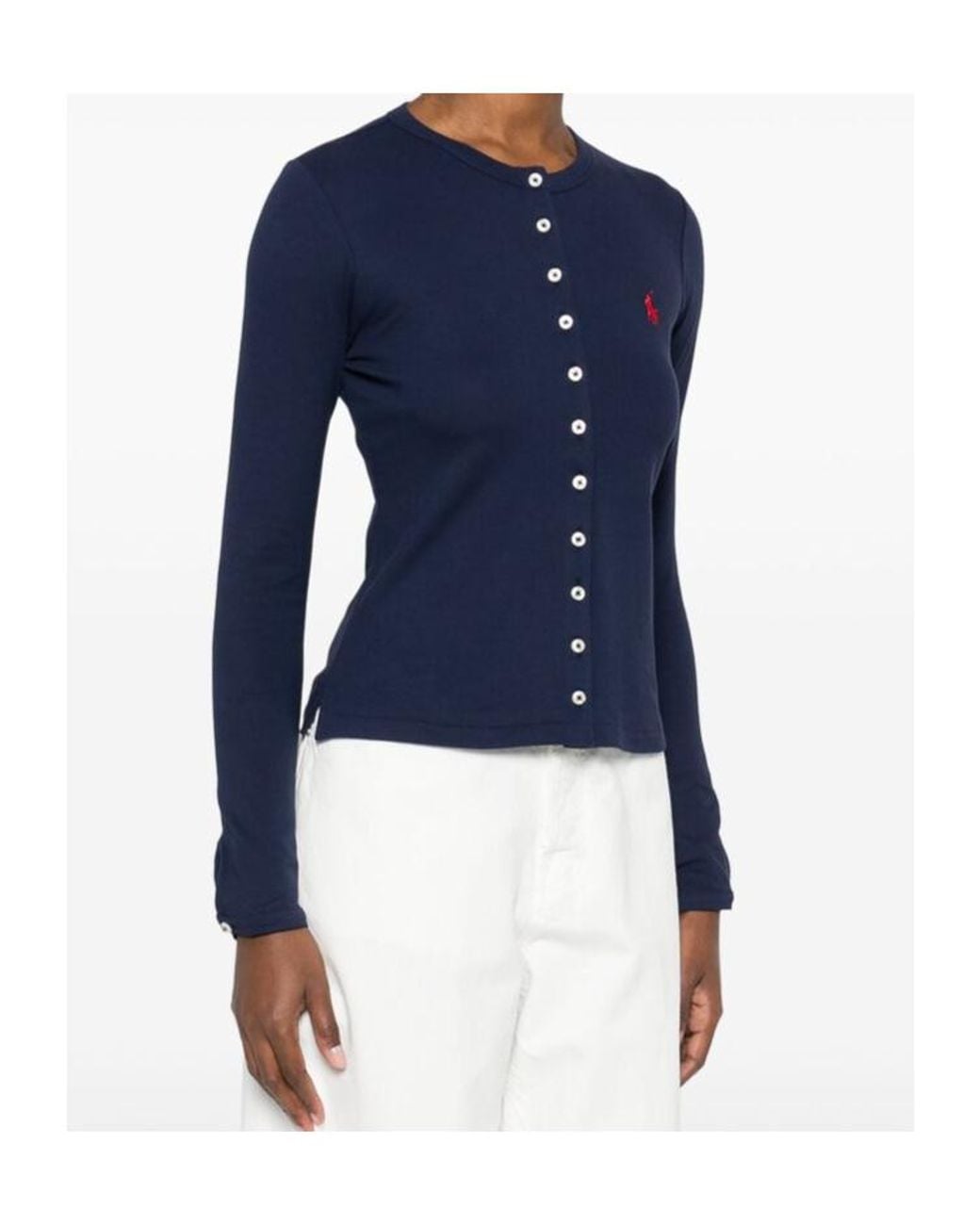 Polo Ralph Lauren Blue Polo Pony-Embroidered Shirt