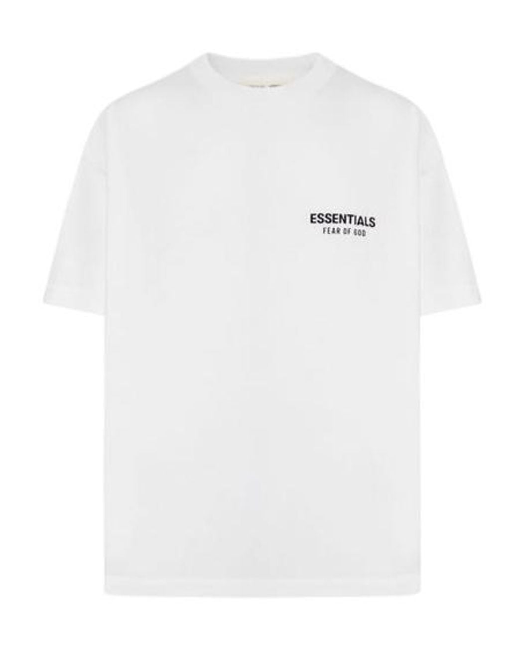 Fear Of God White Classic Short-Sleeved T-Shirt for men