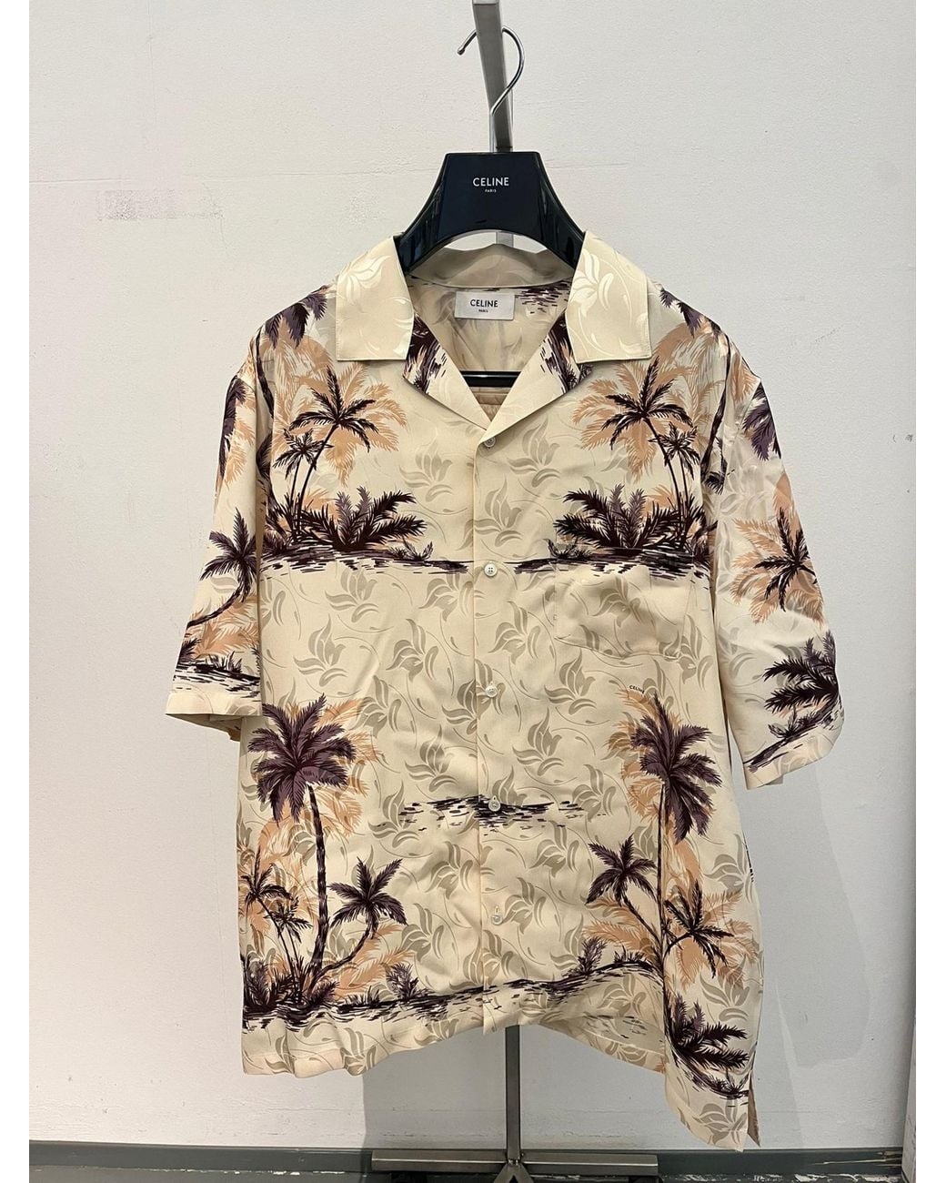 Céline Natural Hawaiian Shirt for men