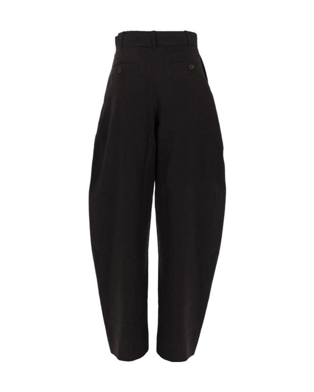 Studio Nicholson Black Chatto Belted Wide-Leg Pants