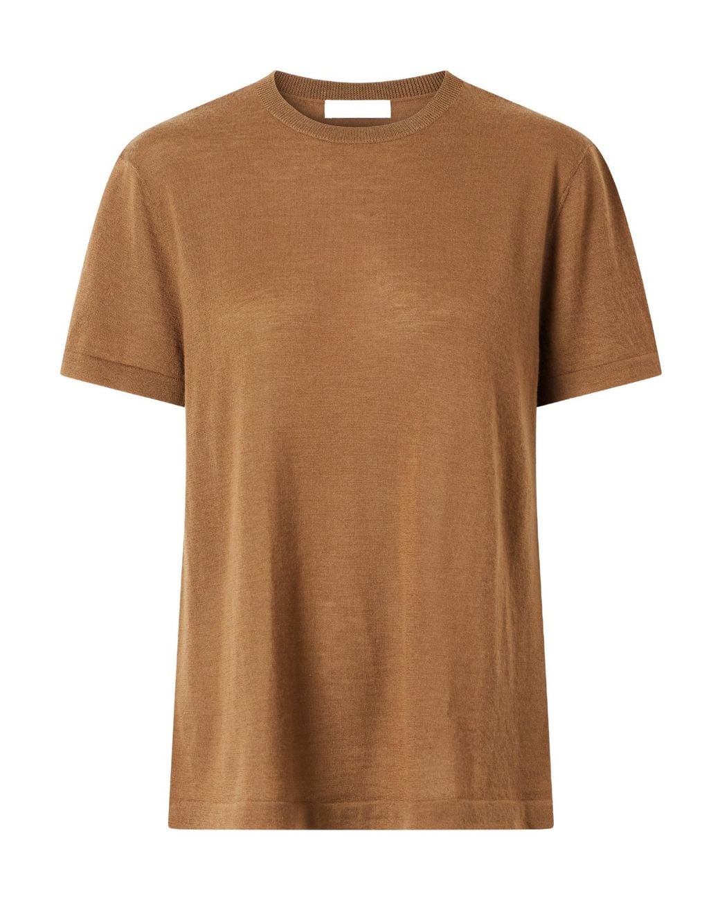 Co. Brown Cashmere T-Shirt