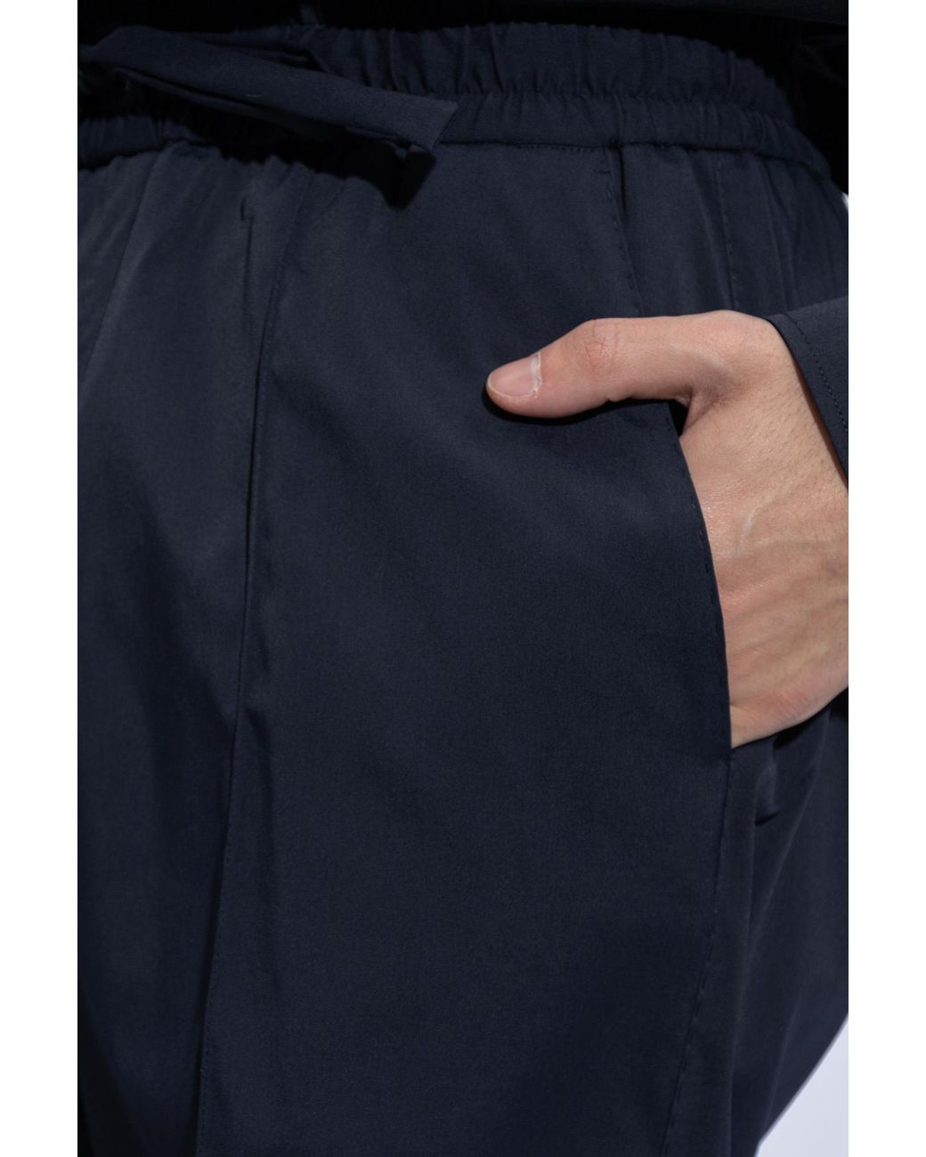 Dolce & Gabbana Blue Straight Leg Jogging Pants for men