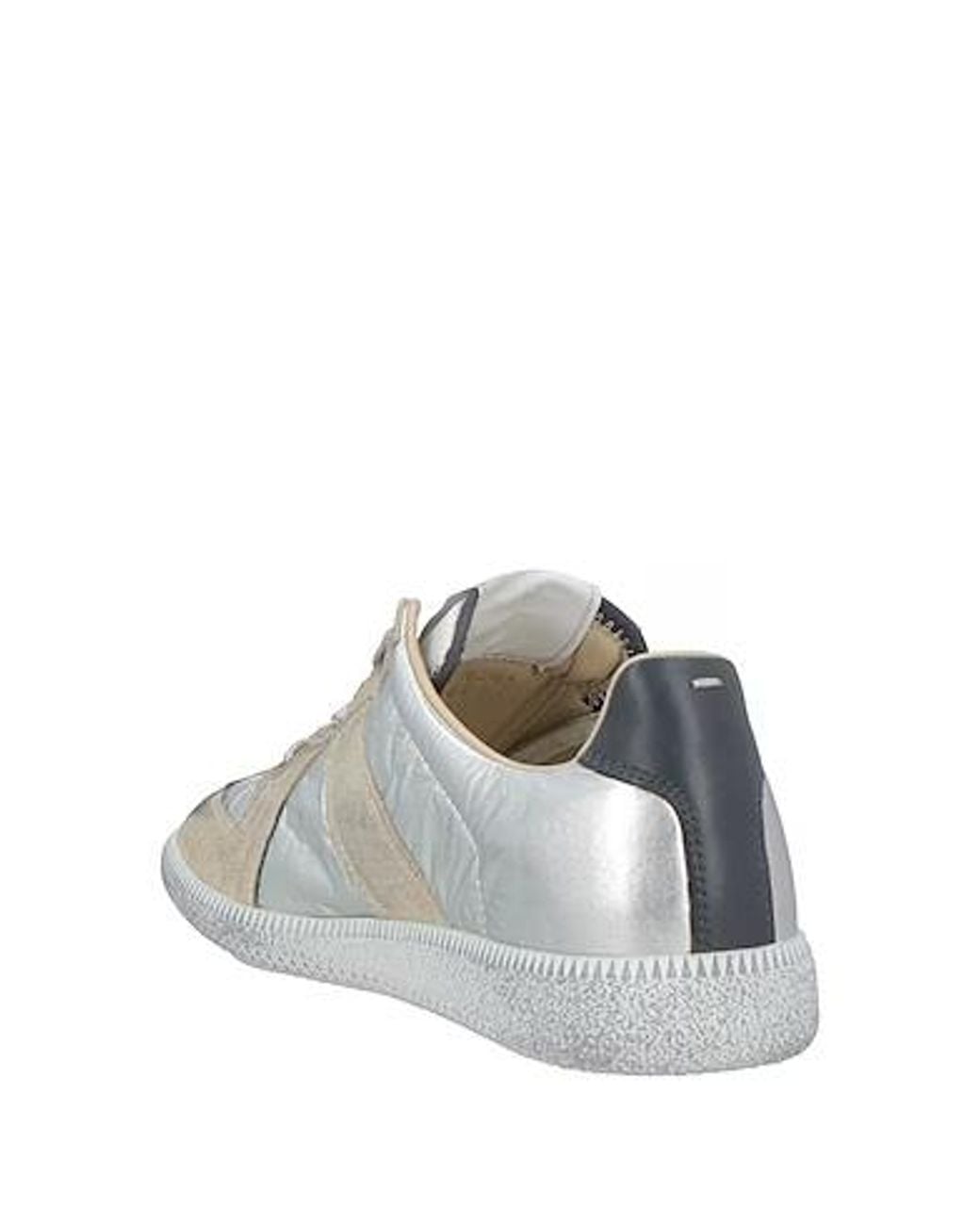 Maison Margiela White Low-Top Casual Shoes