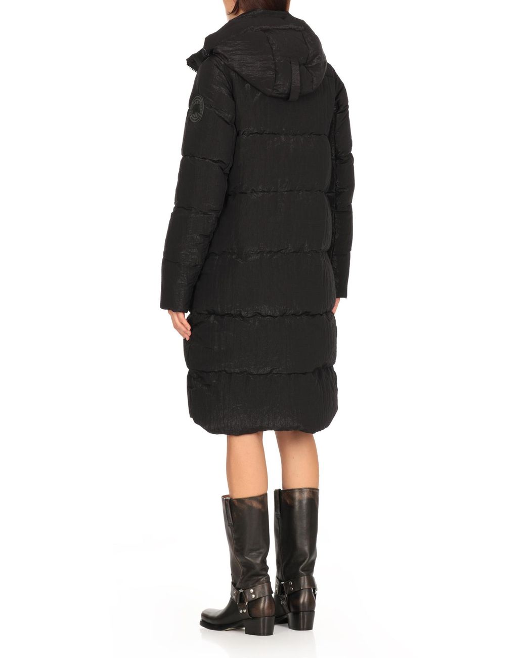 Canada Goose Black Byward Shiny Crinkle Parka