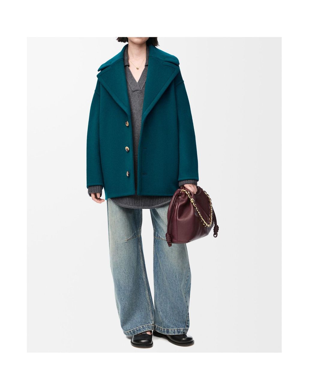 Loewe Green Short Coat