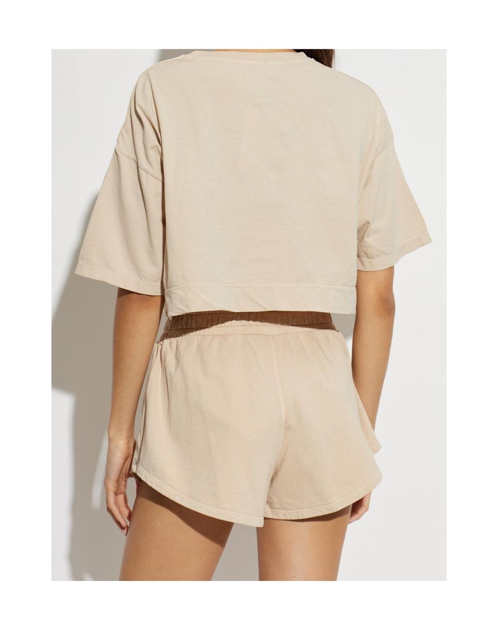 Moschino Natural Active Cropped Top