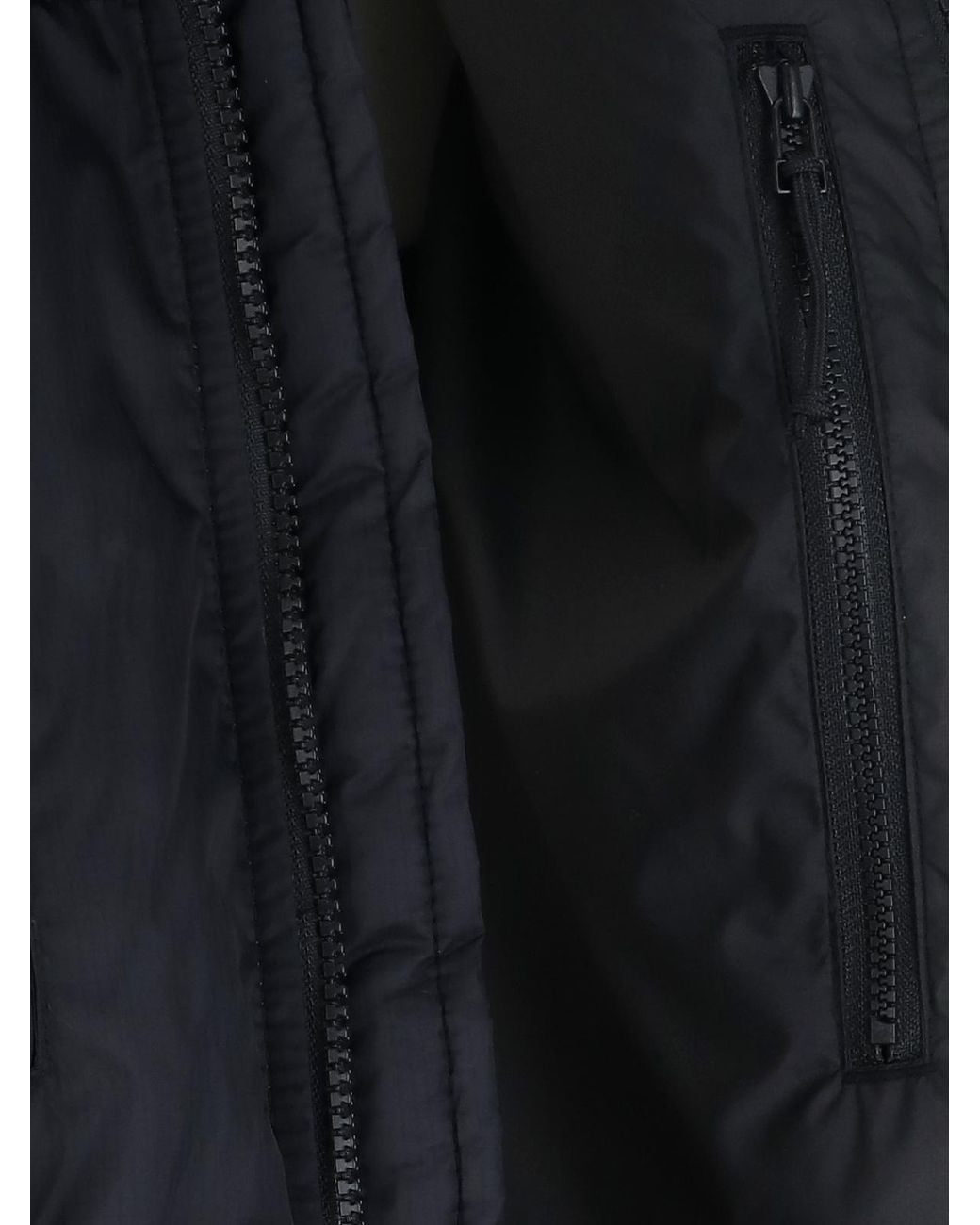 The North Face Blue Logo Embroidered Zip-Up Jacket for men