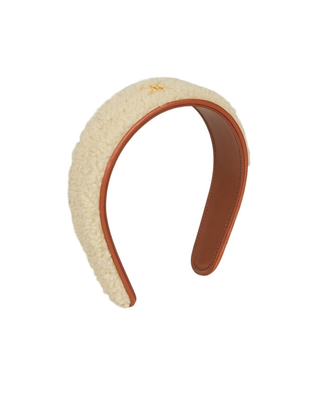 Céline Metallic Triomphe Headband