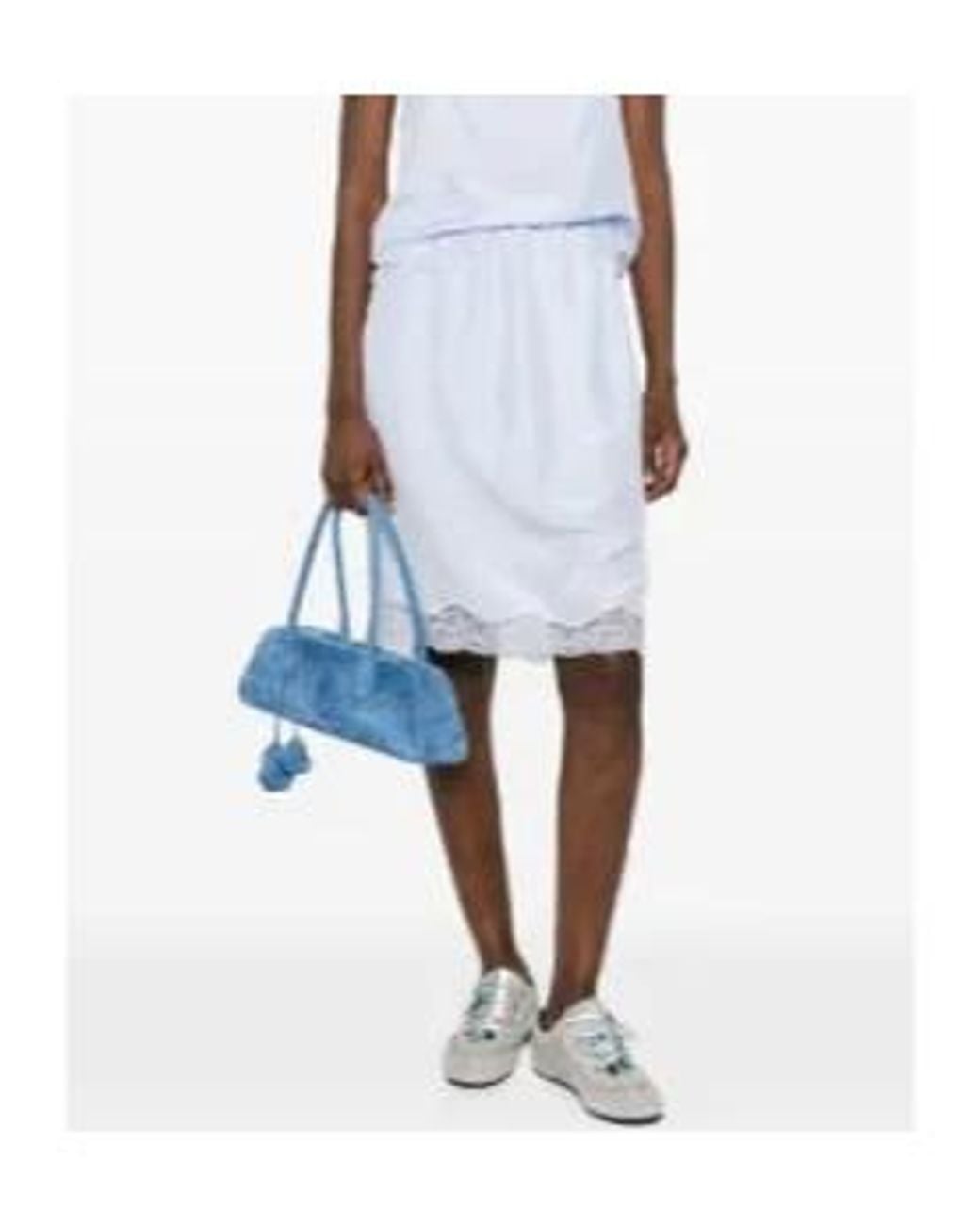 Dorothee Schumacher White Playful Volumes Skirt