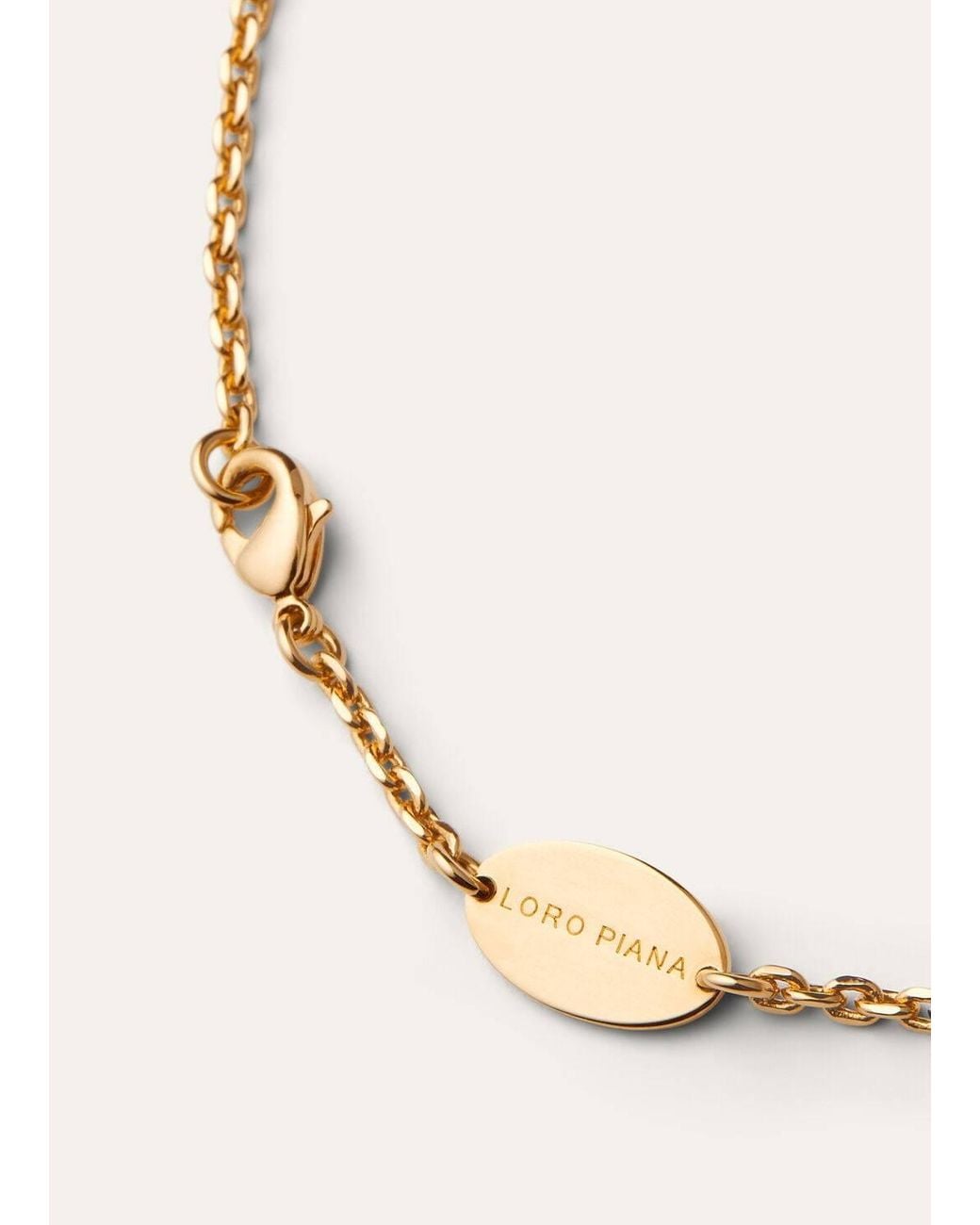 Loro Piana Metallic Vicuna Necklace