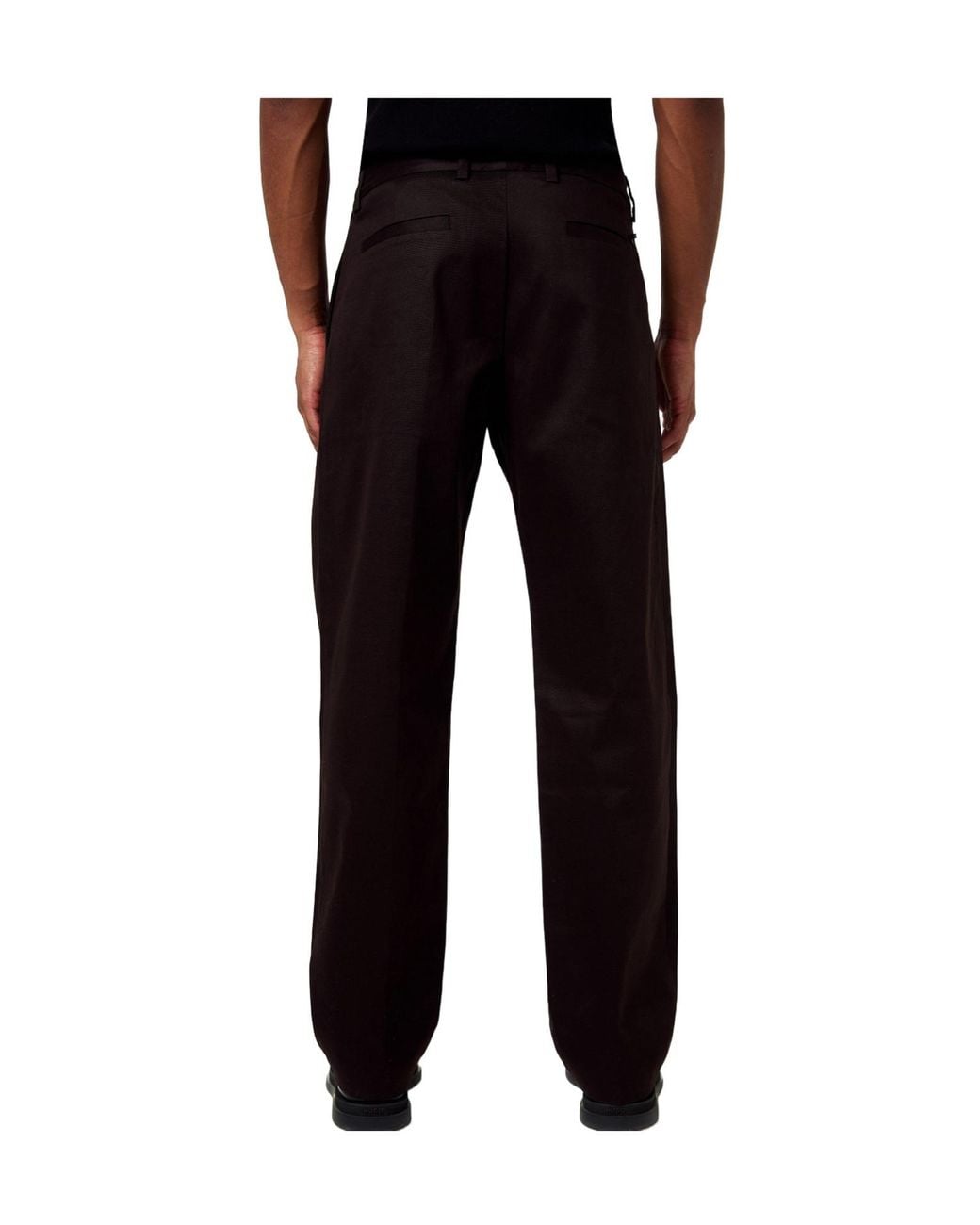 Boss Black Solid Color Casual Long Pants for men