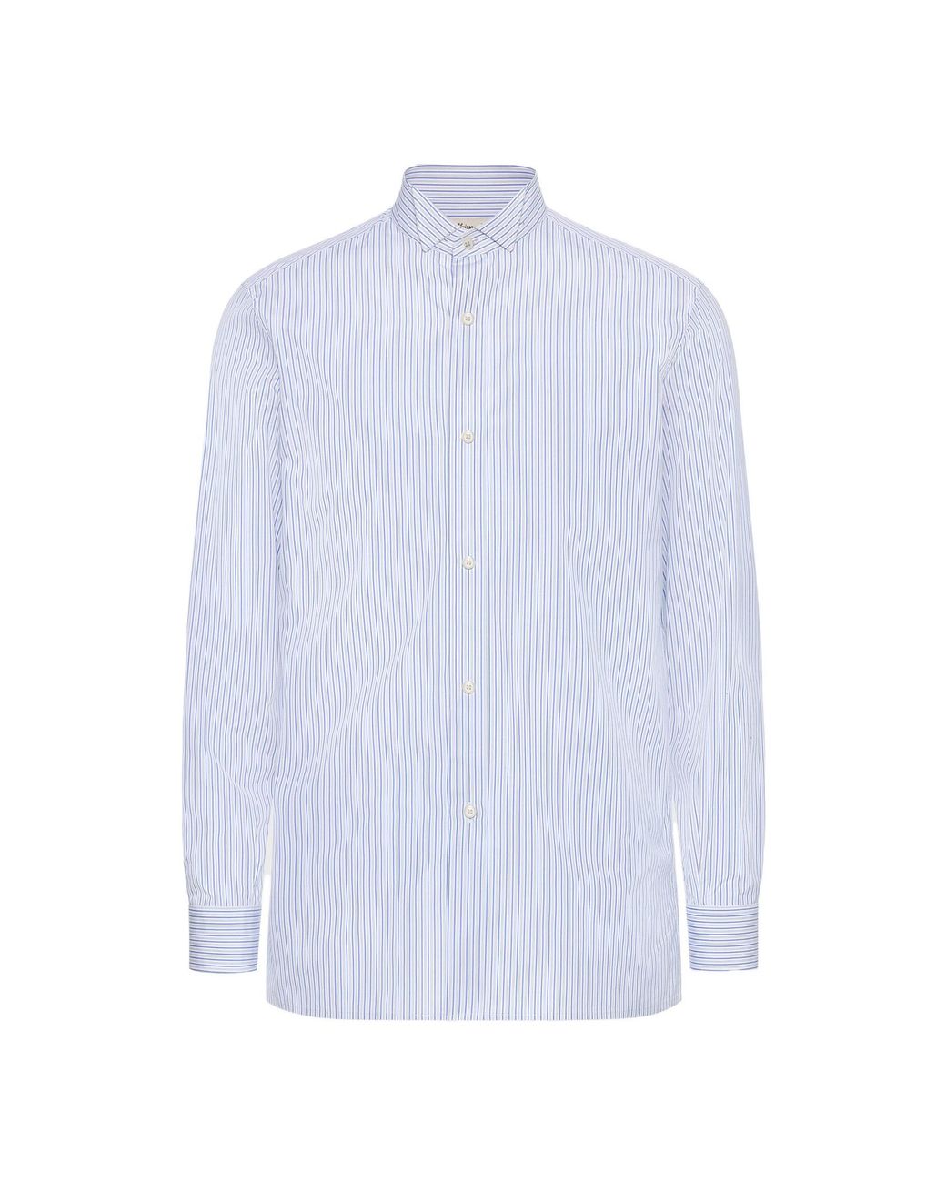Maison Margiela White Striped Cotton Shirt for men