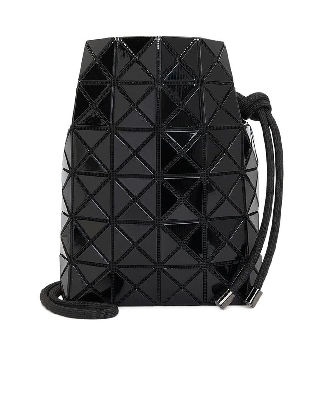 Issey Miyake Black Drawstring Shoulder Bag