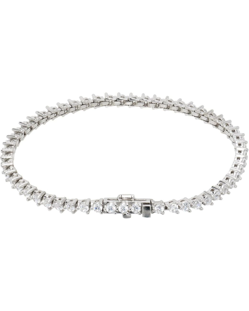 NUMBERING White Inlaid Bracelet for men