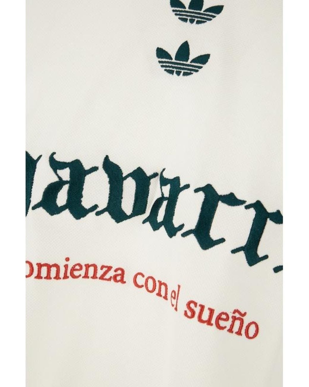 Adidas White Originals Chavarria Soccer T-Shirt for men