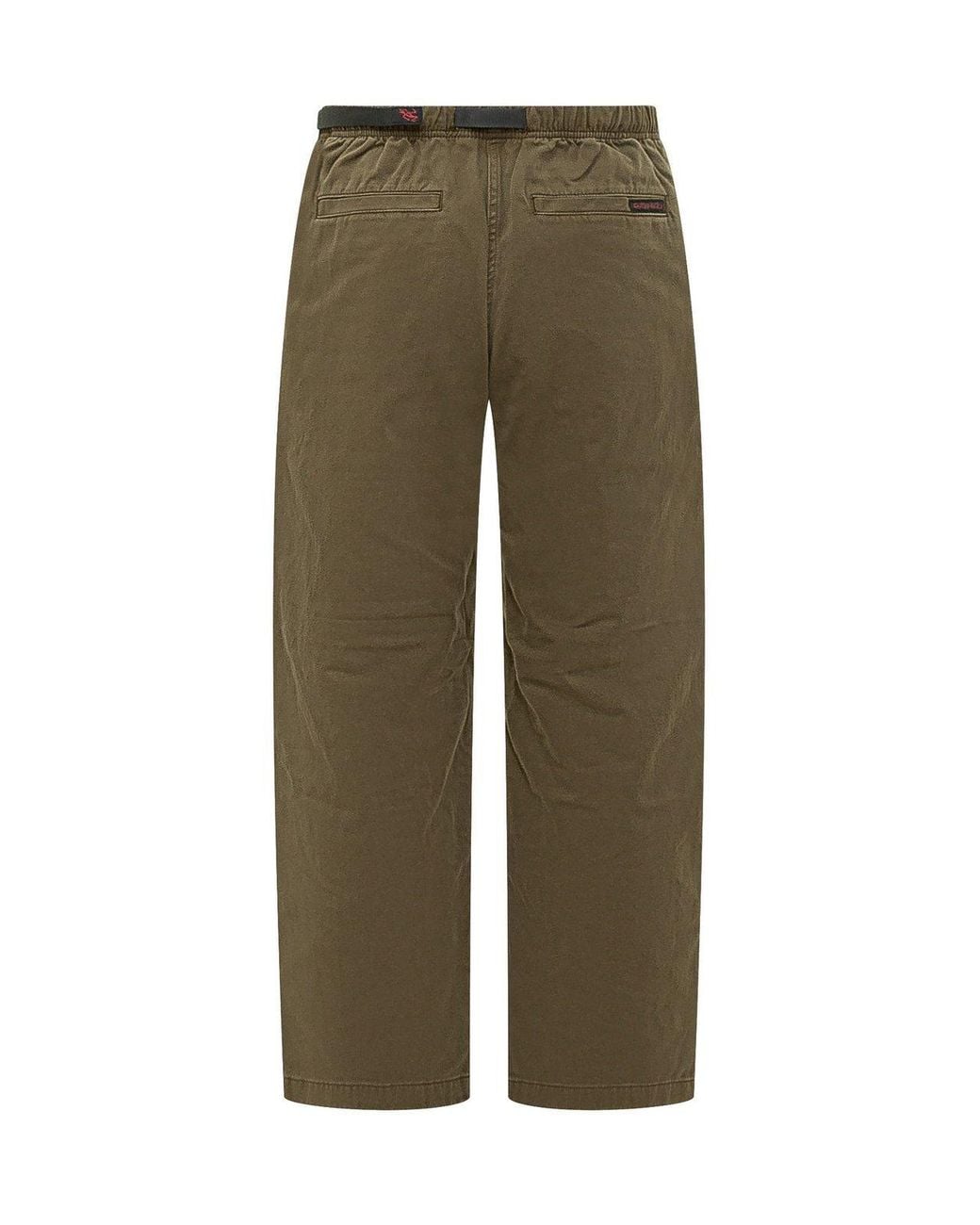 Gramicci Green Relaxed Fit Pants for men