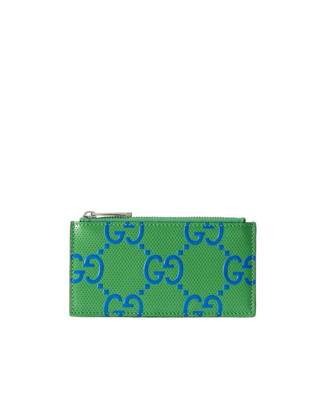 Gucci Green Logo Wallet for men
