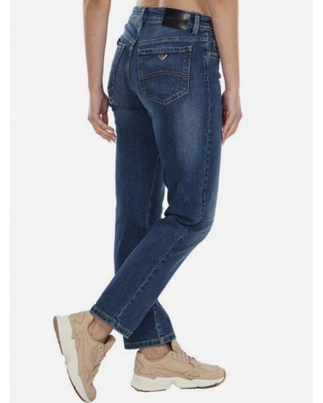 Emporio Armani Blue Logo Jeans