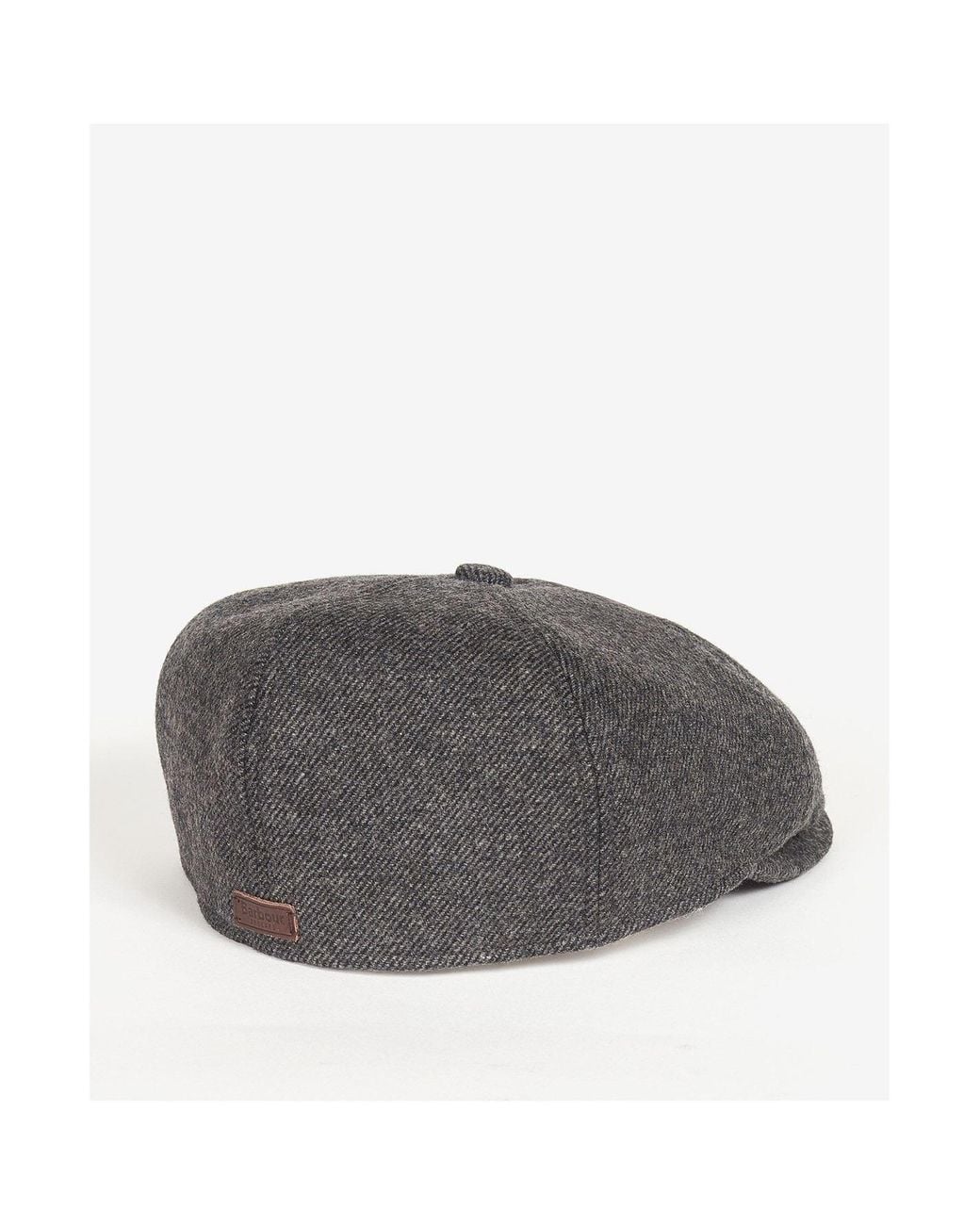 Barbour Gray Logo Beret for men