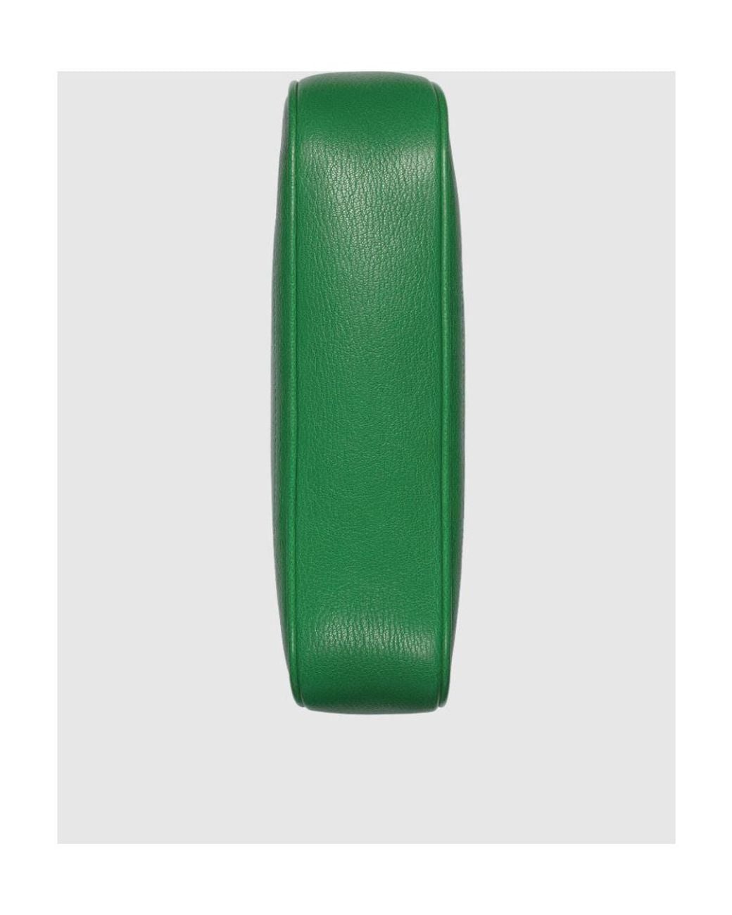 Gucci Green Logo Plaque Small Aphrodite Shoulder Bag