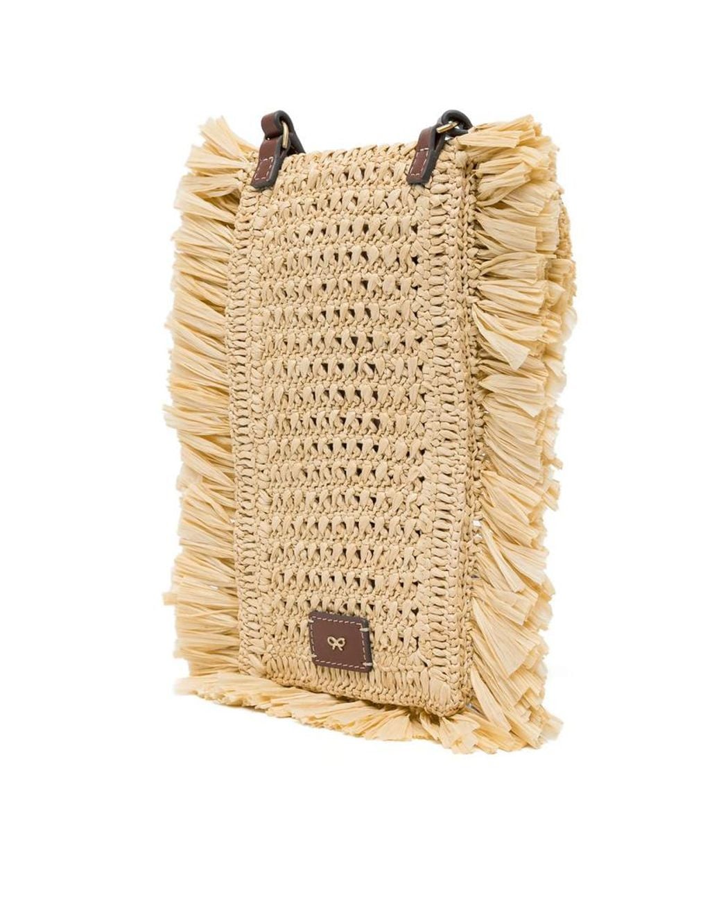 Anya Hindmarch Natural Tassel Shoulder Bag