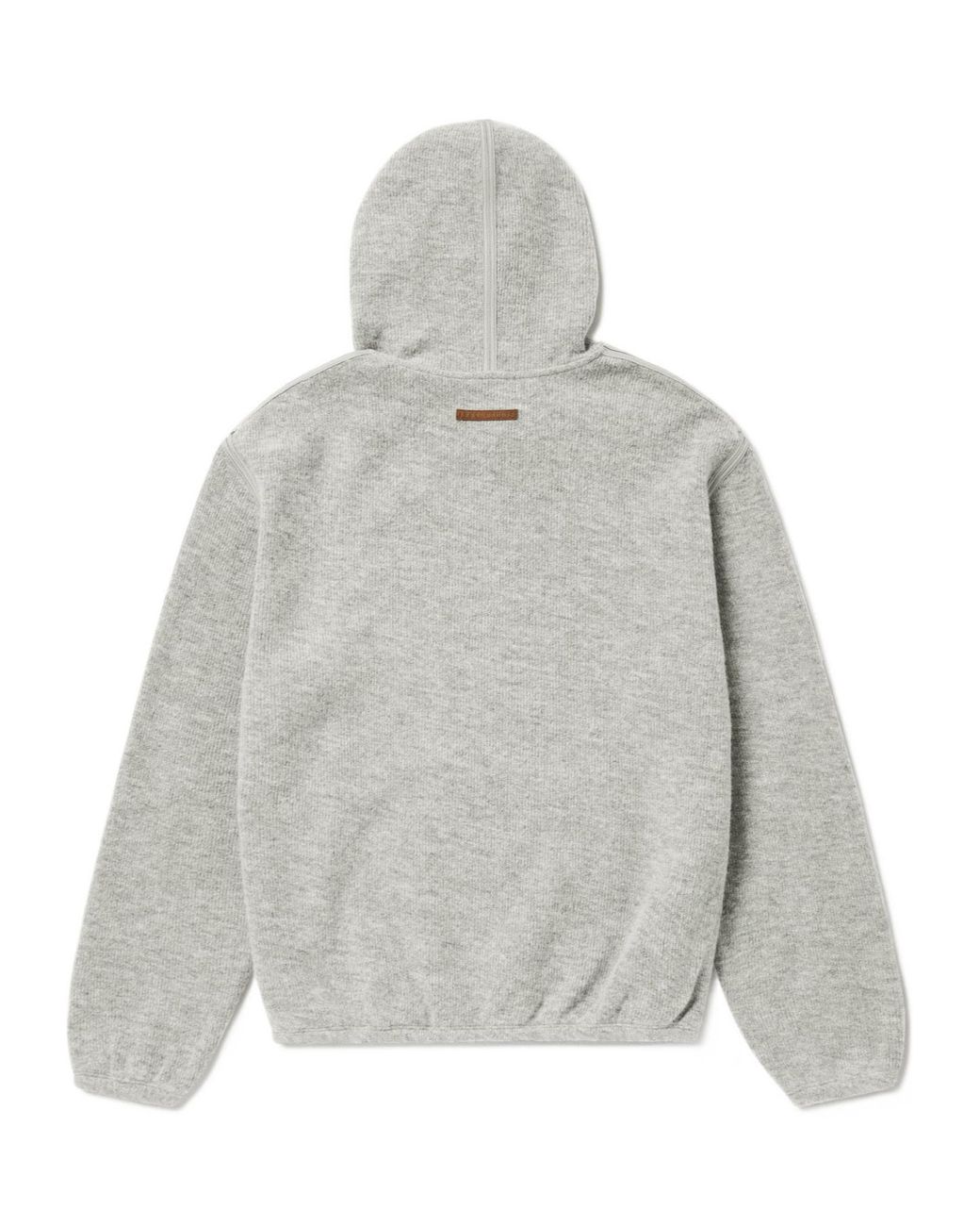 1989 STUDIO Gray Snap Detail Knitted Sweater for men