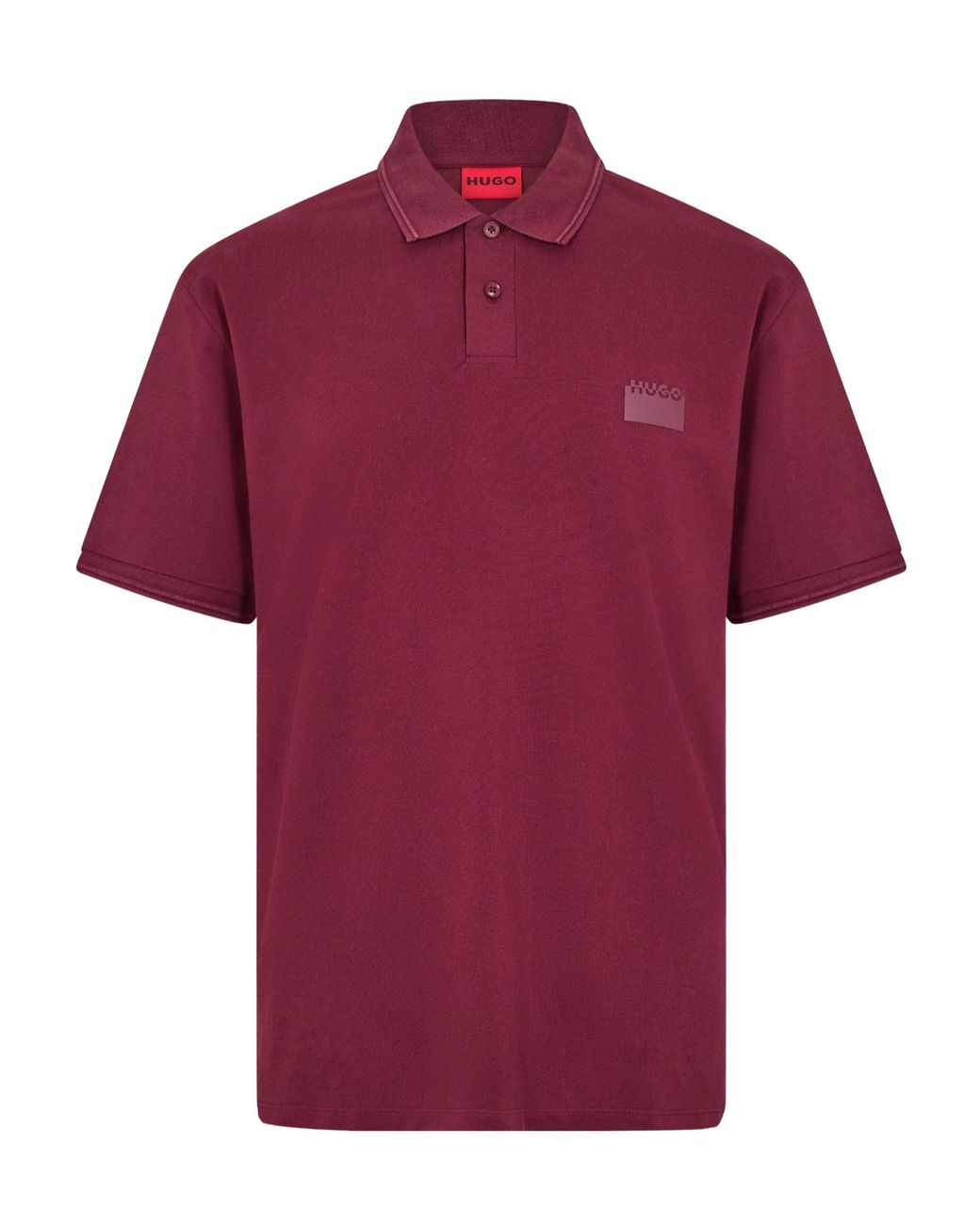Boss Red Logo Short-Sleeve Polo Shirt for men