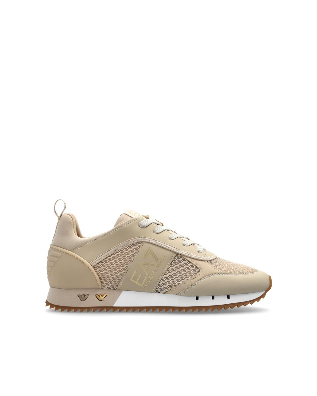 EA7 Multicolor Mesh Panelled Lace-Up Running Shoes