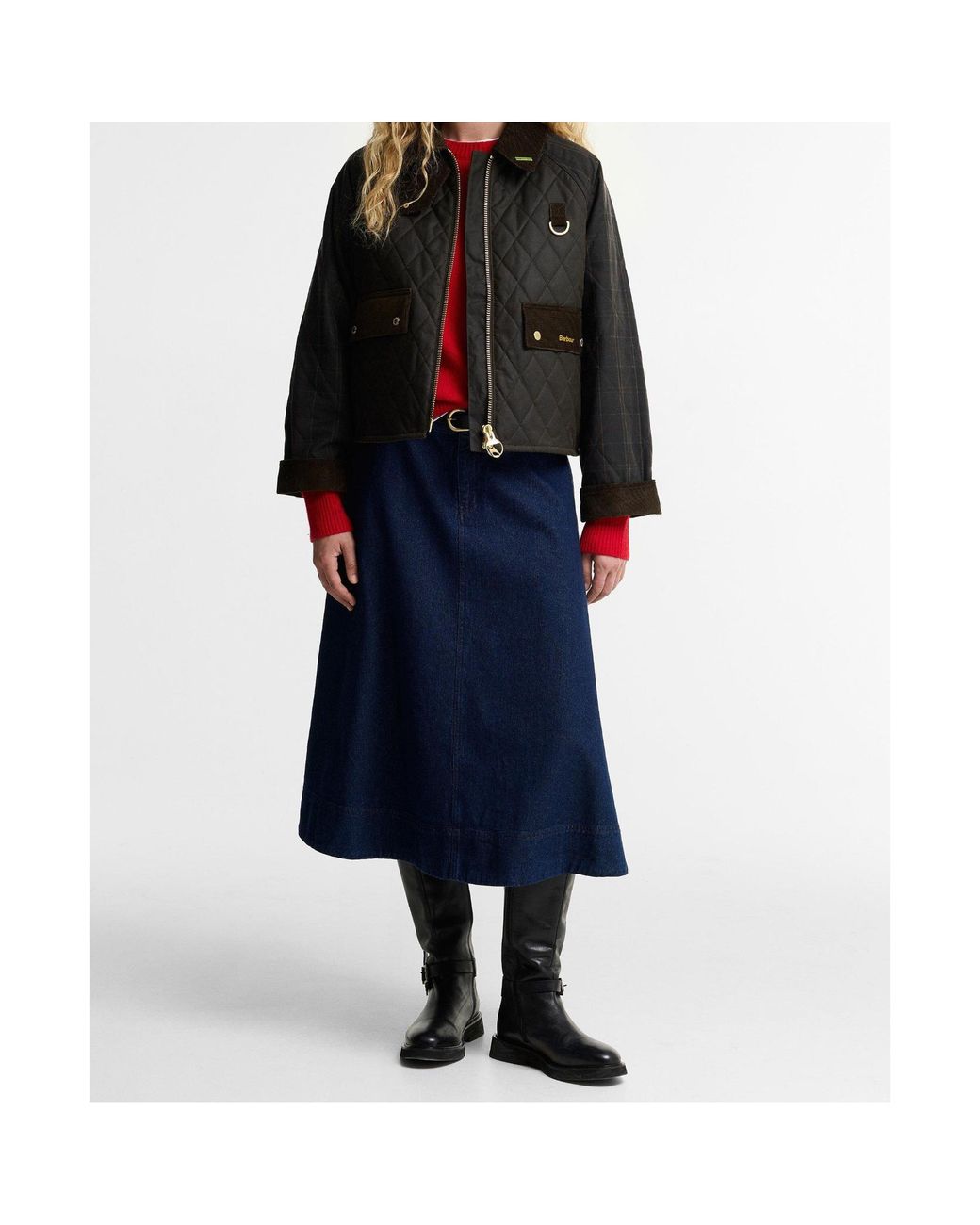 Barbour Black Quilted Jacket