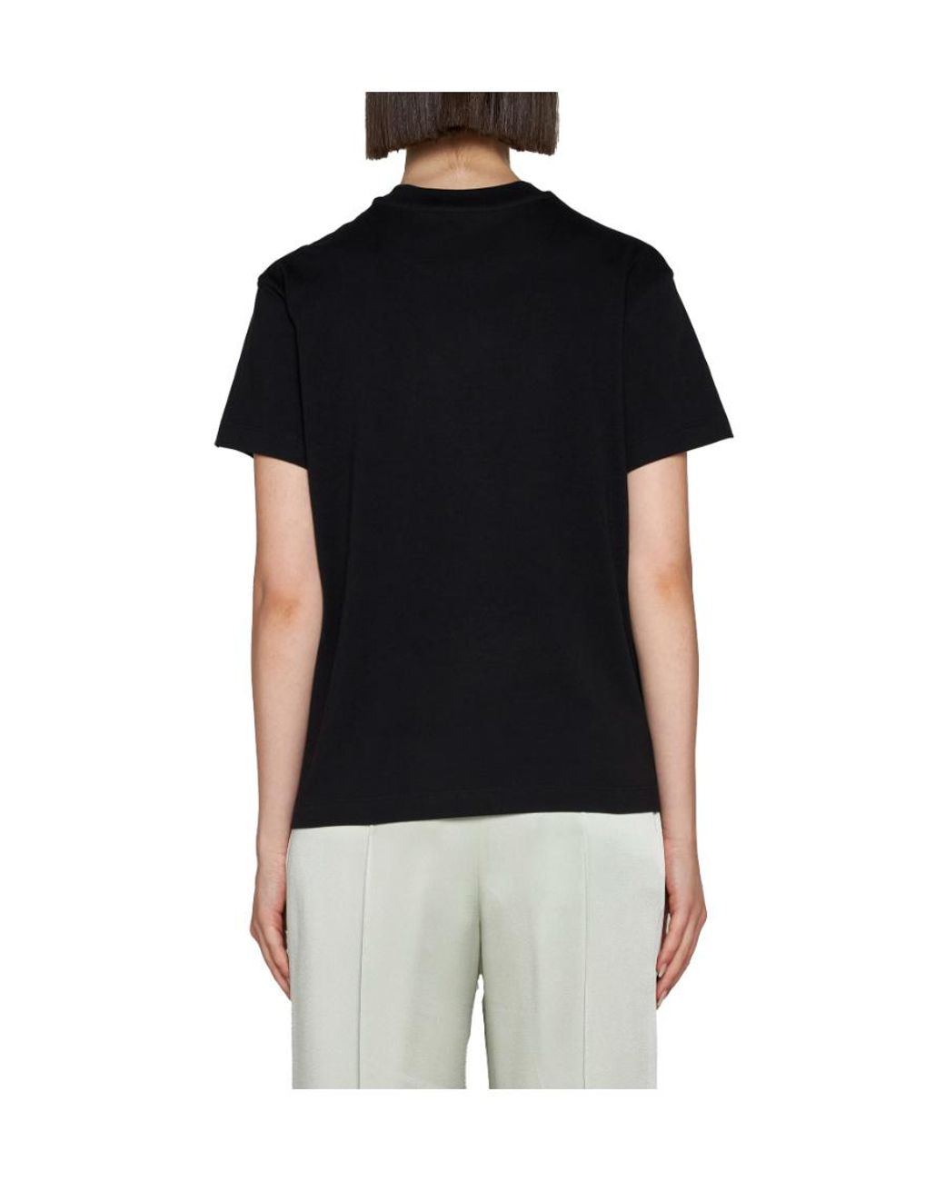 Jil Sander Black Logo Patch Crewneck 3 Pack T-Shirt