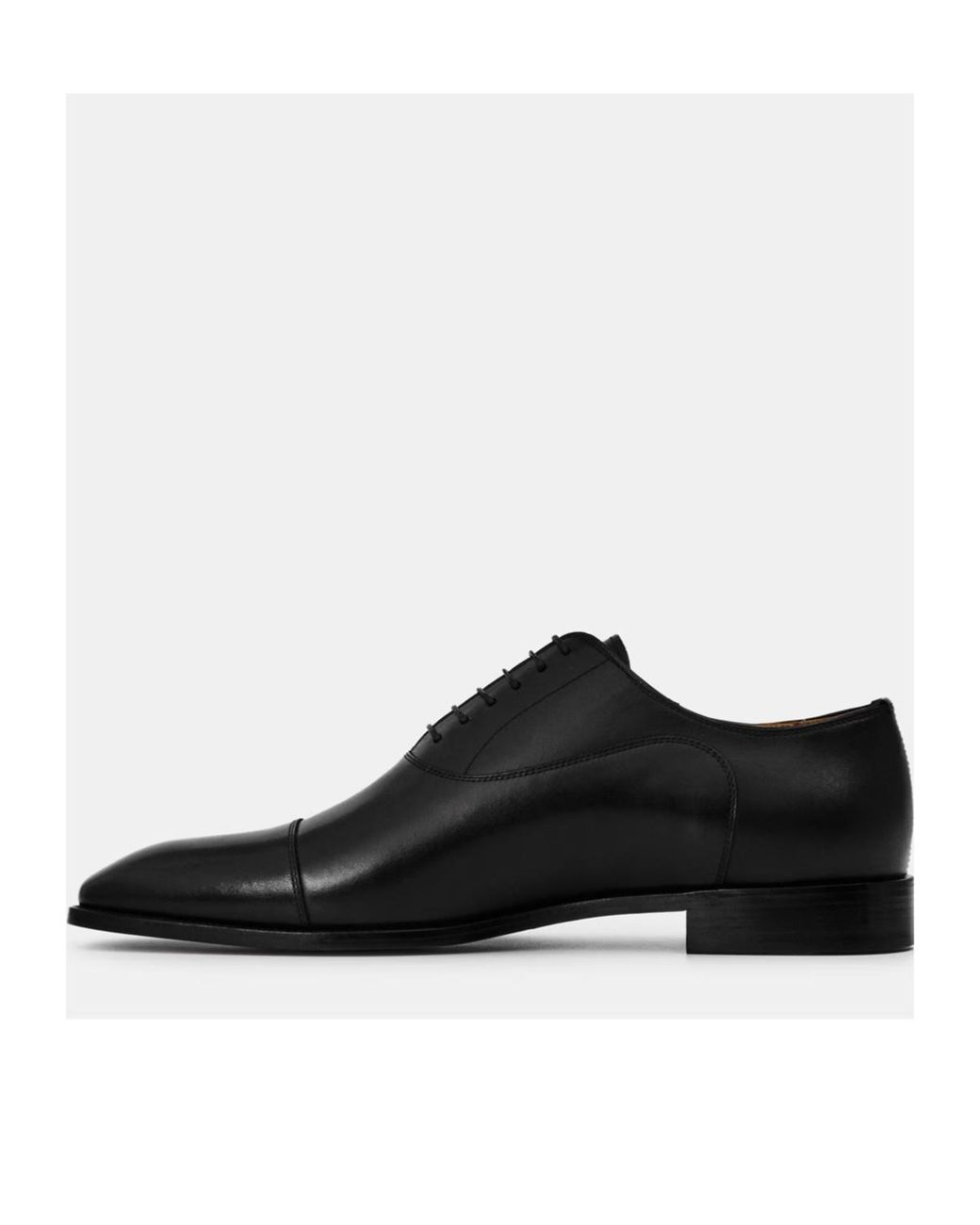 Christian Louboutin Black Logo Business Casual Shoes for men