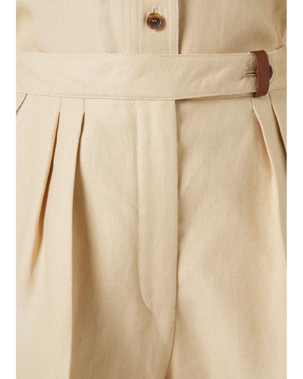 Loro Piana Natural Sullivan Shorts