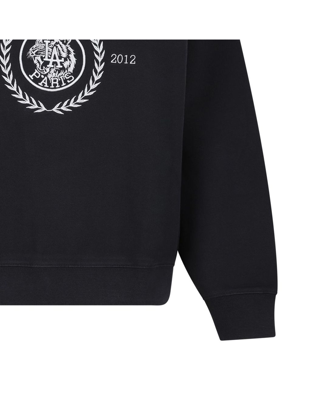 Anine Bing Black Miles Logo Sweatshirt