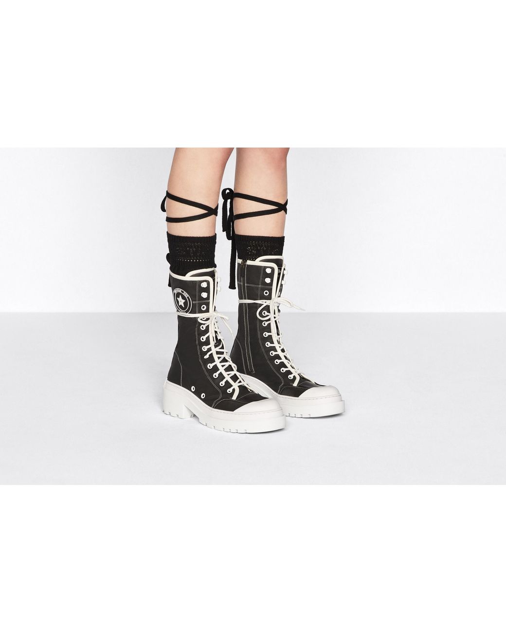 Dior Black D-Rise Boot