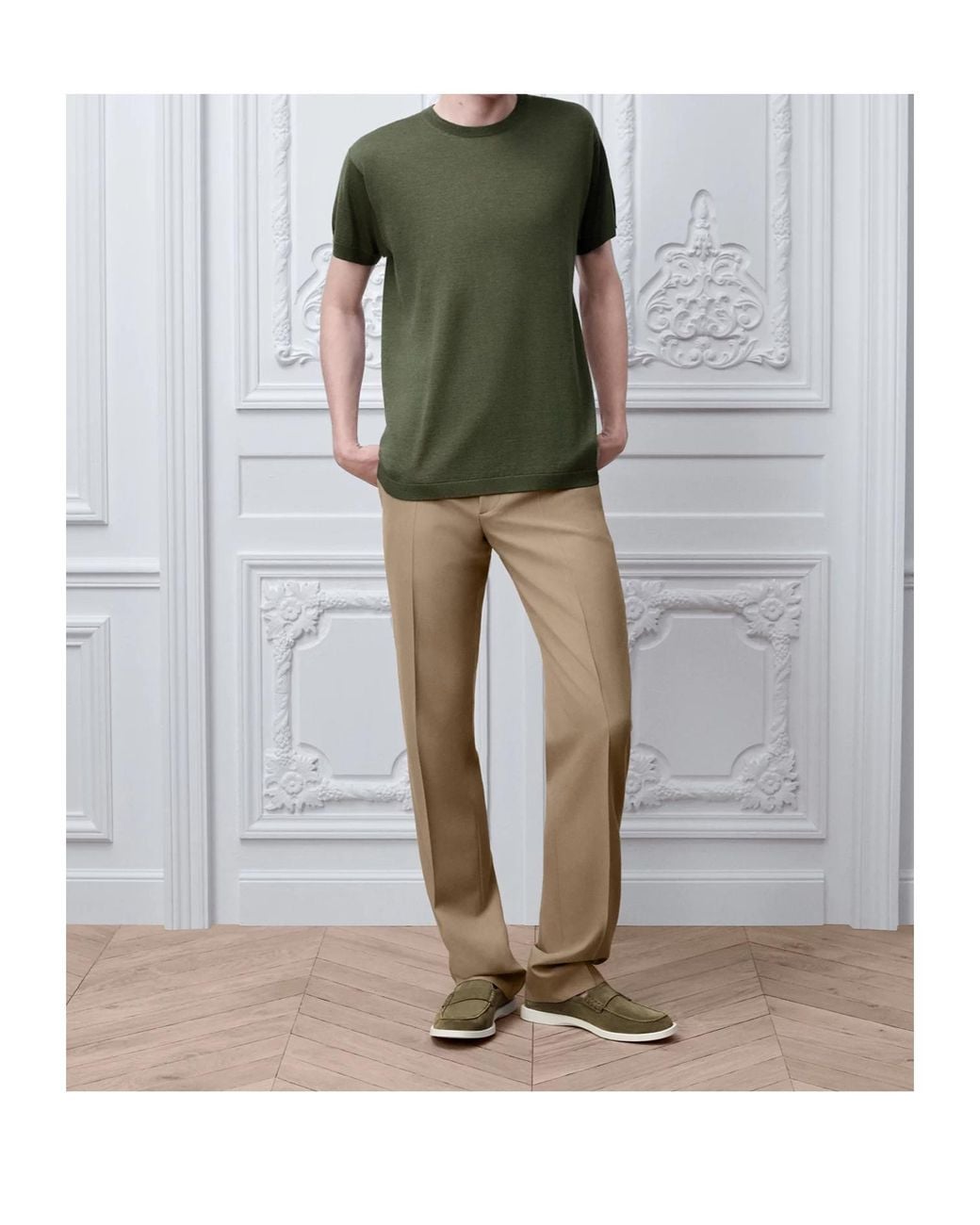 Dior Green T-Shirt With Embroidery, Relaxed Fit for men
