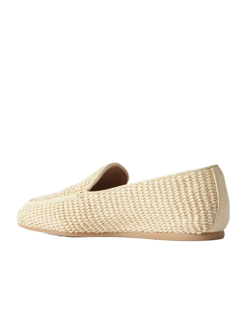 Stuart Weitzman Natural Simple Flat Shoes