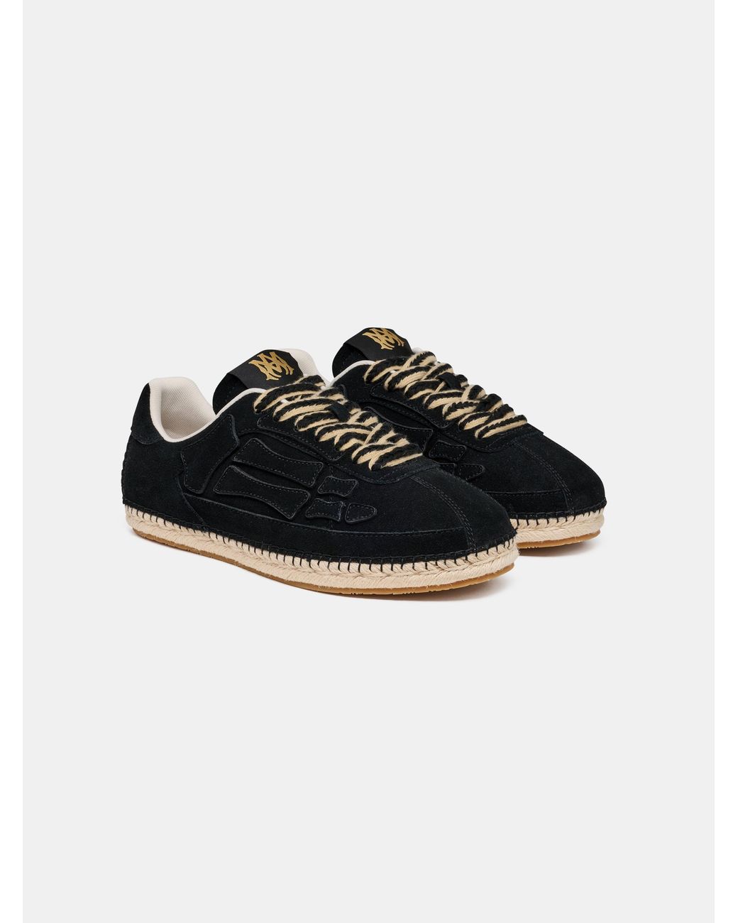 Amiri Black Pacific Bones Sneakers for men